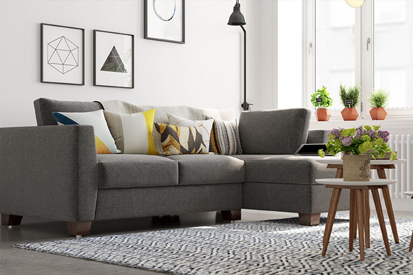 clean upholstered furniture