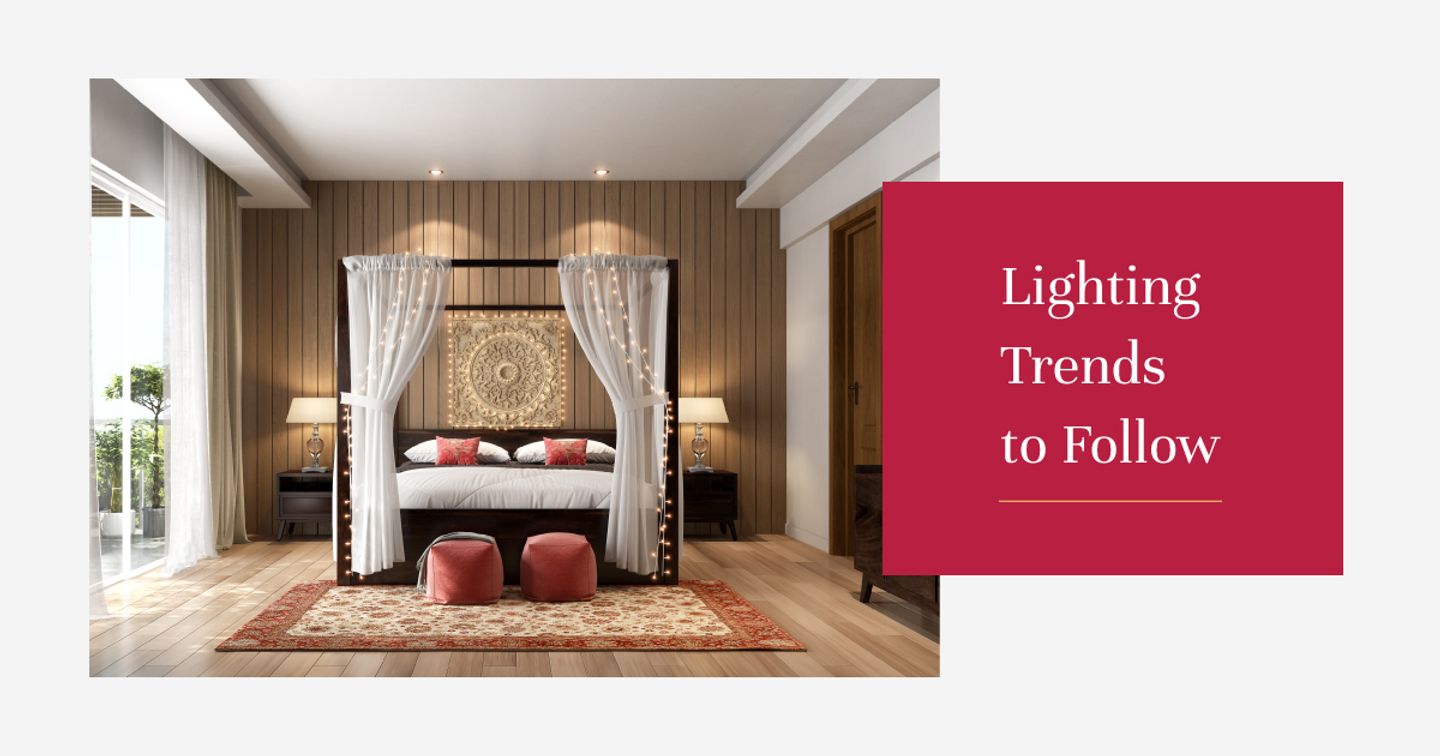 lighting trends to follow