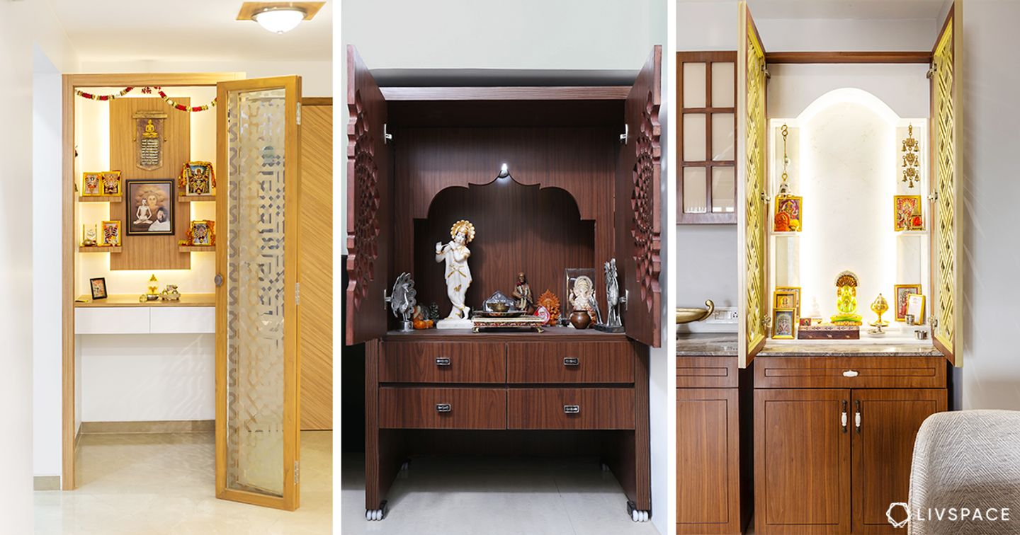 7 Pooja Room & Unit Door Designs For Your Home