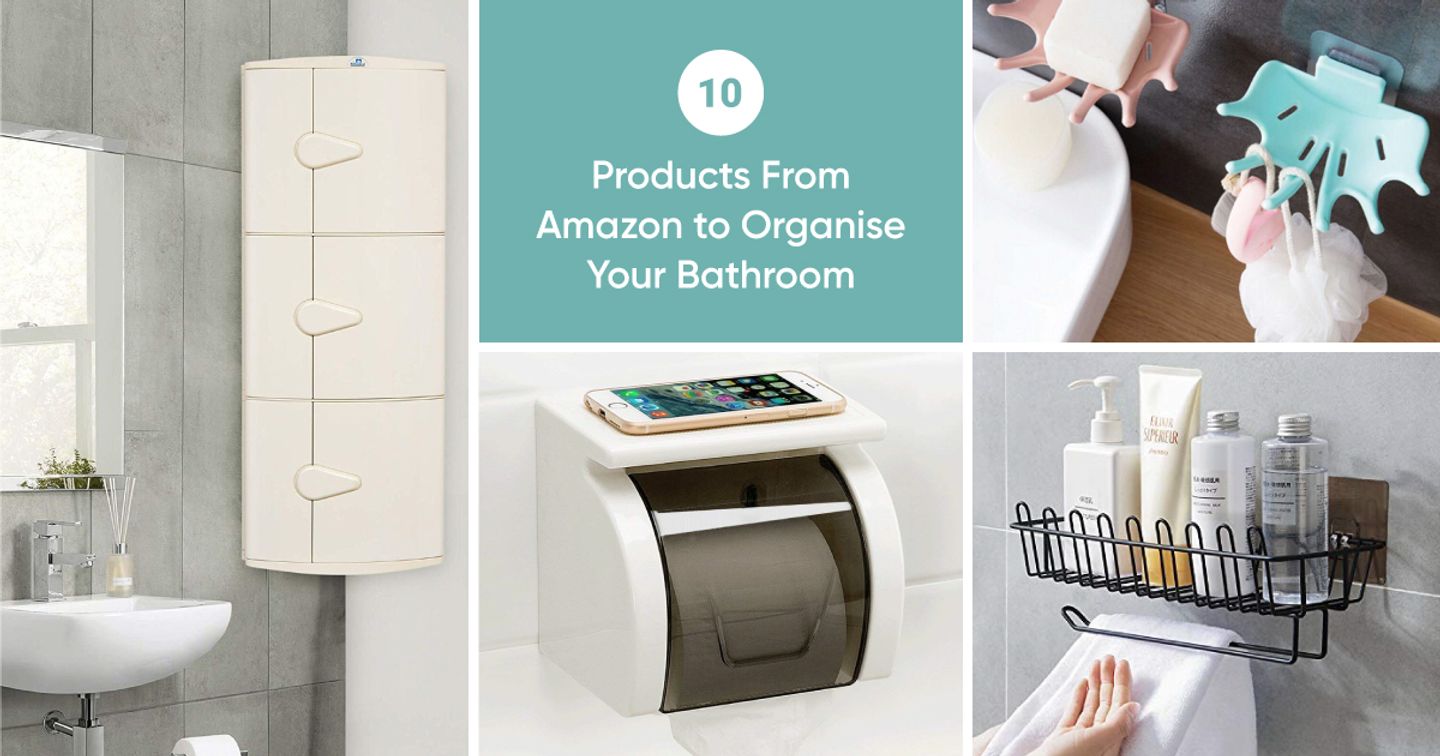Blog Amazon bathroom organisation