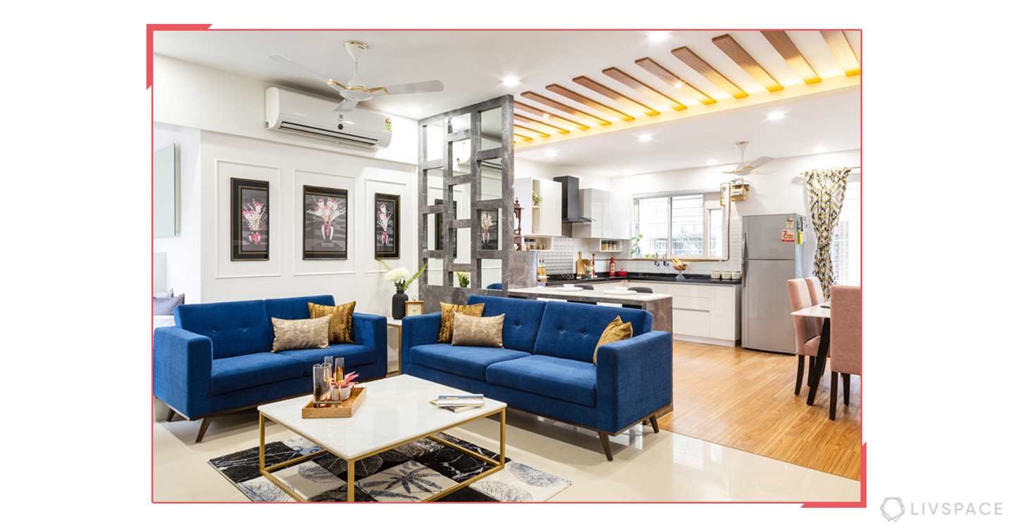 This Pune 3BHK has the Best Collection of Shelf Designs
