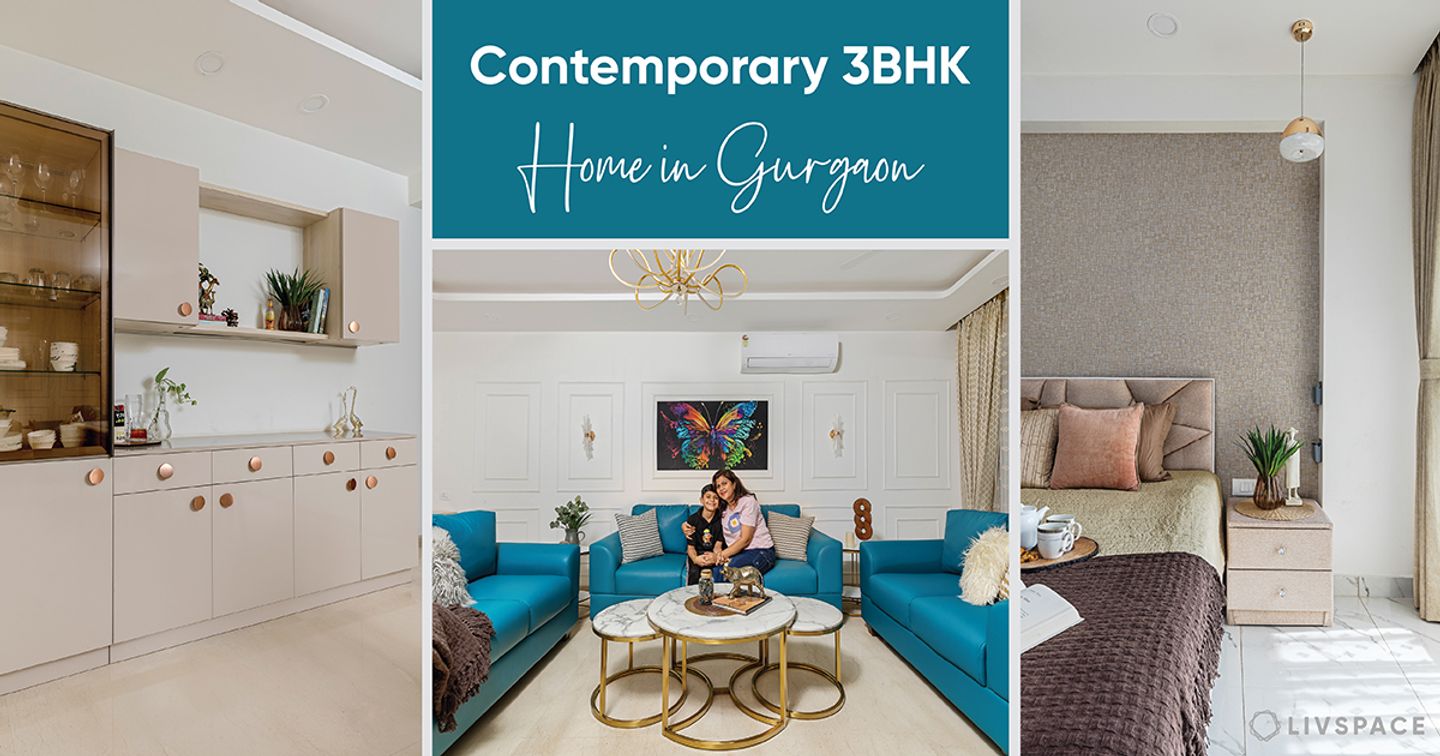 contemporary 3bhk in gurgaon