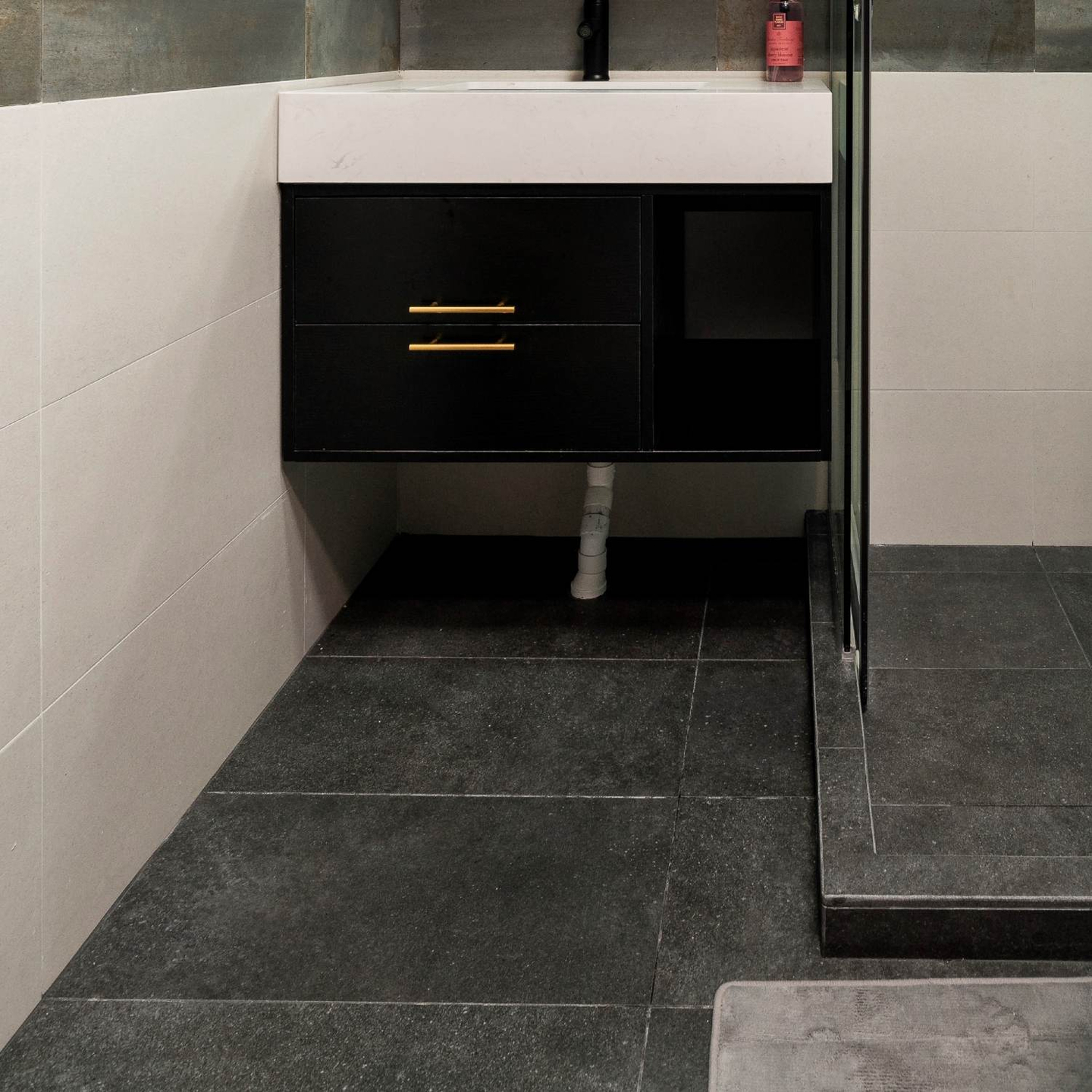 AntiSkid Bathroom Floor Tiles Design Livspace