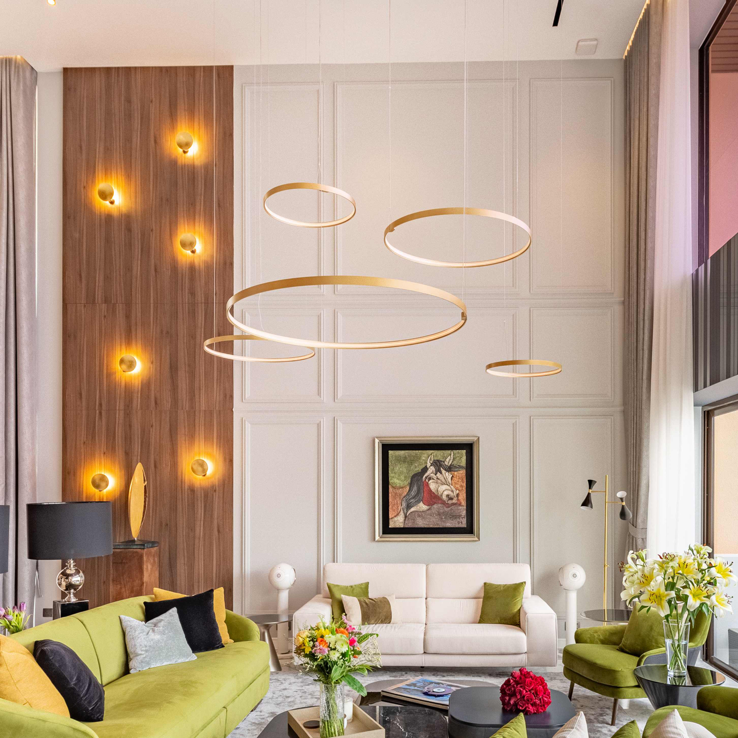 Creamy White Wall Paint With trims Livspace