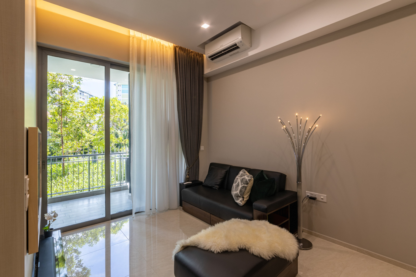 Understated Beige Wall Paint Design Livspace