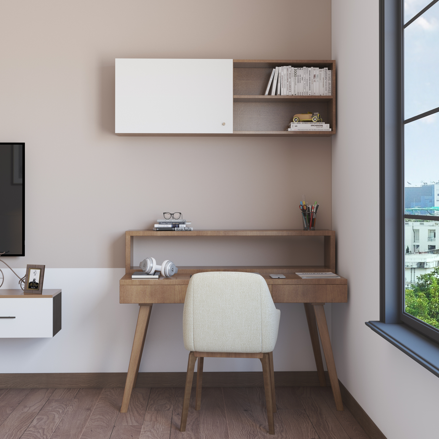 Classic Home Office Design Idea - Livspace
