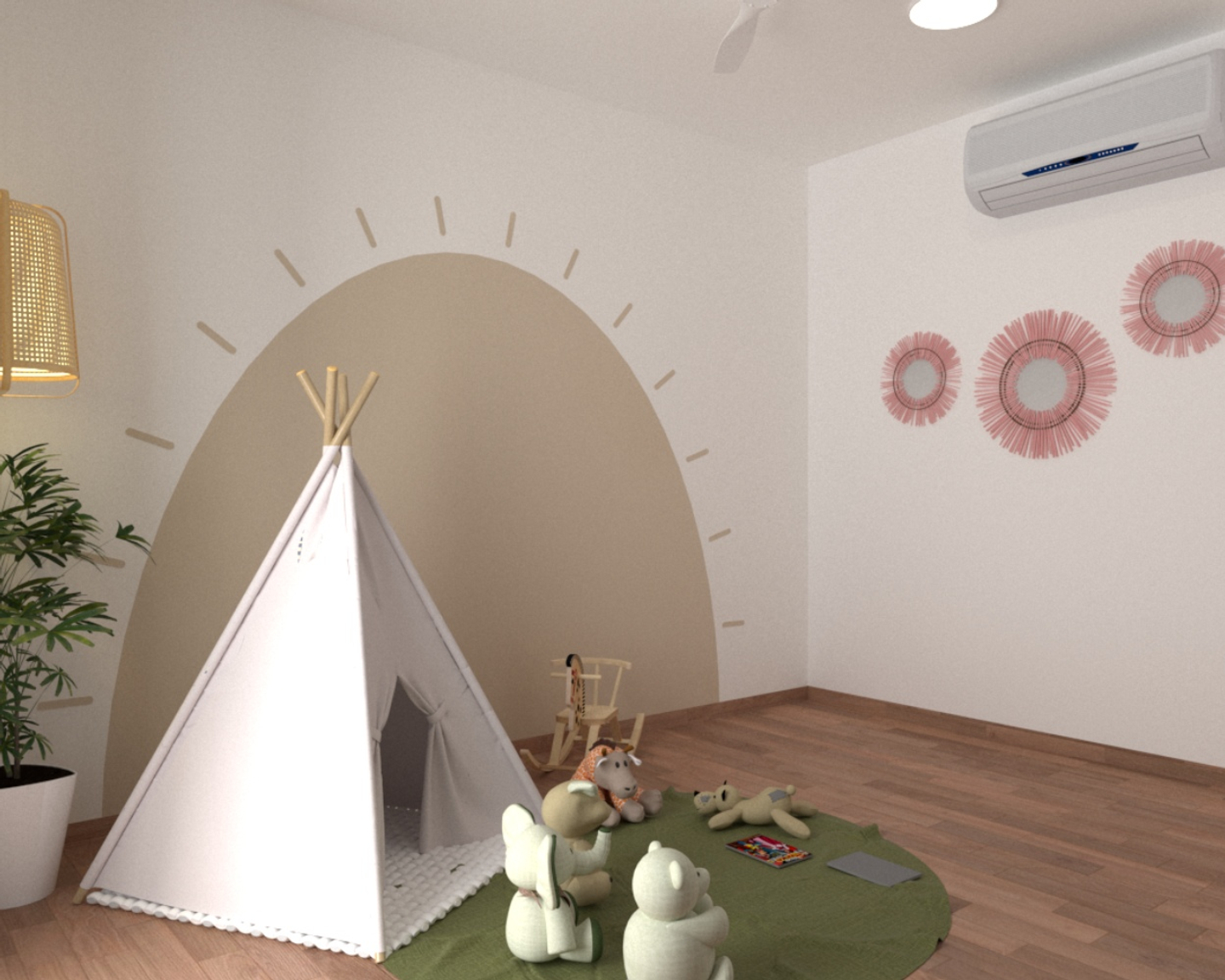 LowMaintenance Light Beige Wall Paint Design Livspace