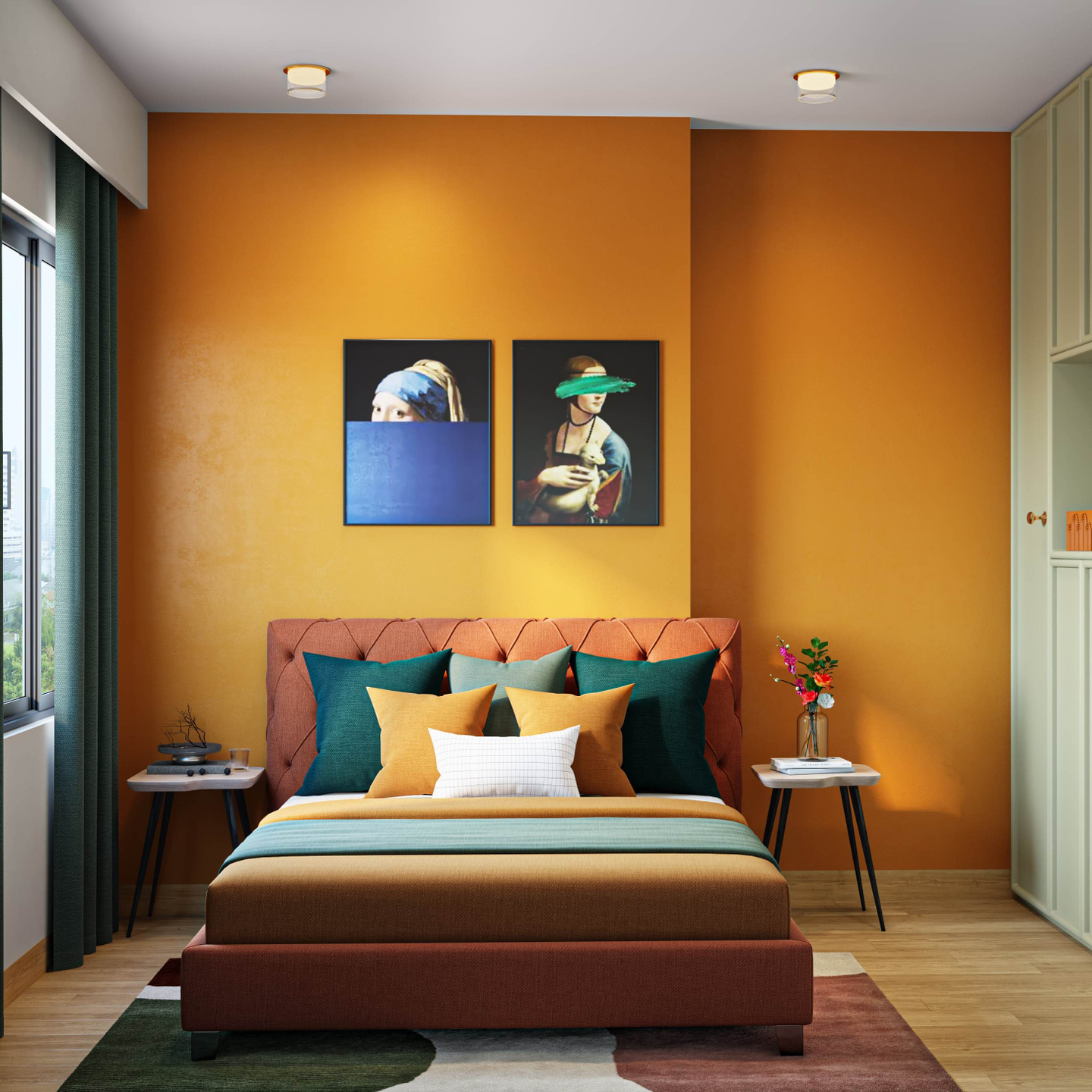 Multipurpose WarmToned Wall Paint Design Livspace