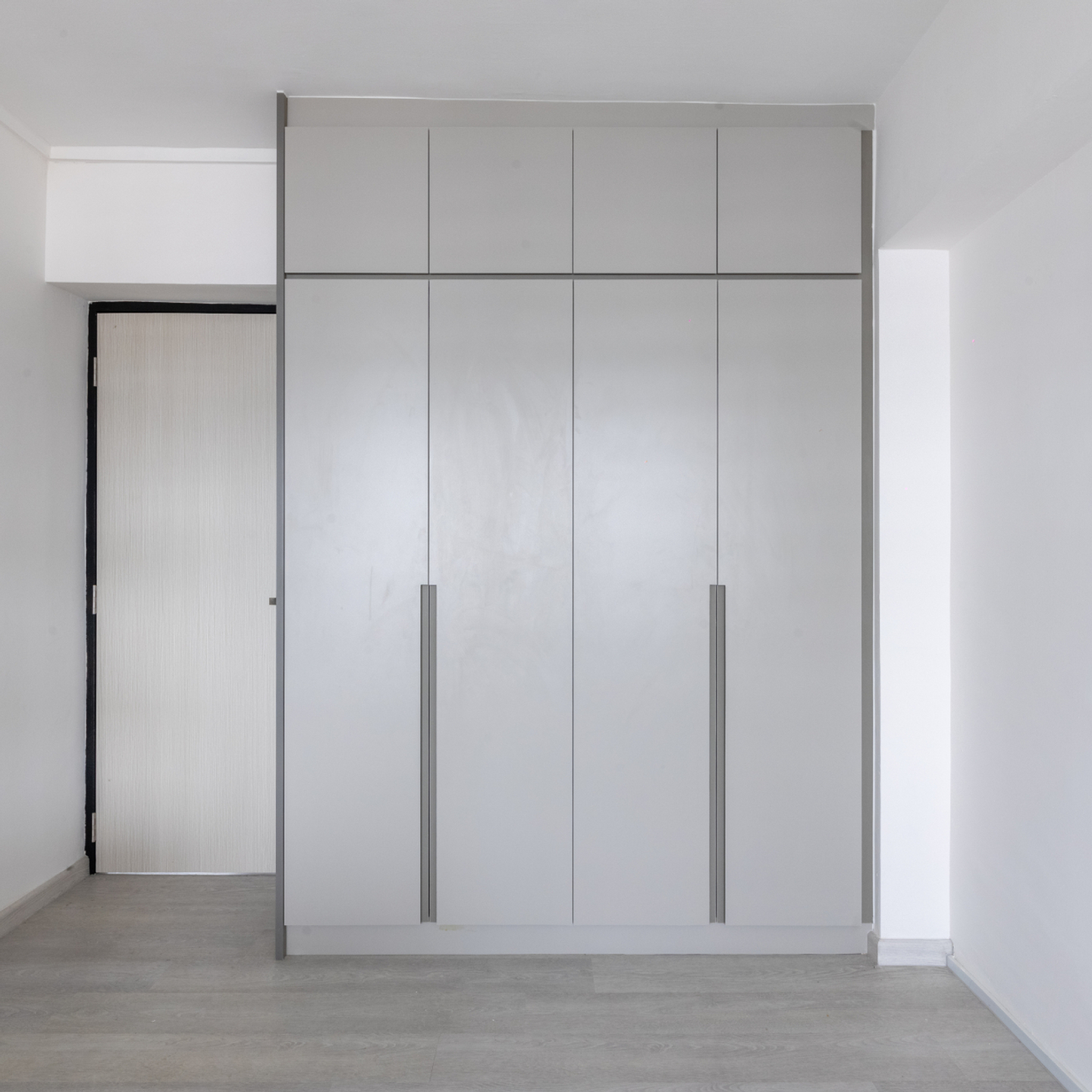 Spacious 4-Door Wardrobe Design | Livspace