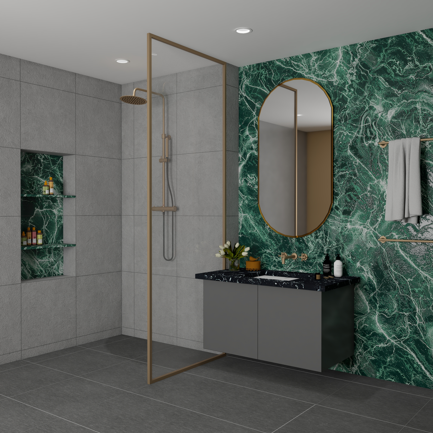 Spacious Classic Themed LowMaintenance Bathroom Design Livspace