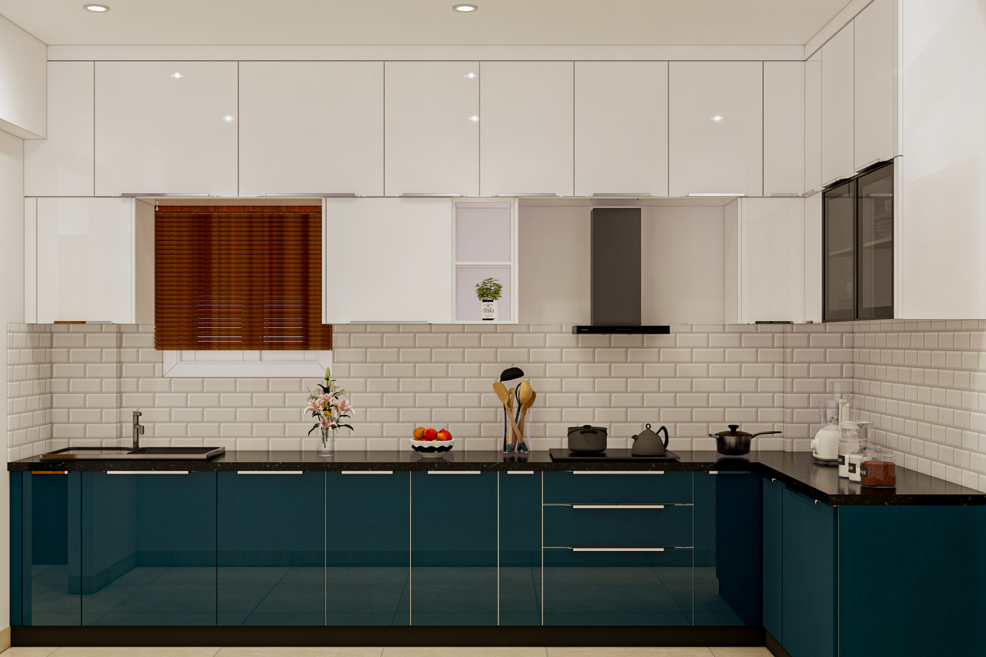 Modern Bright Kitchen Design Ideas - Livspace
