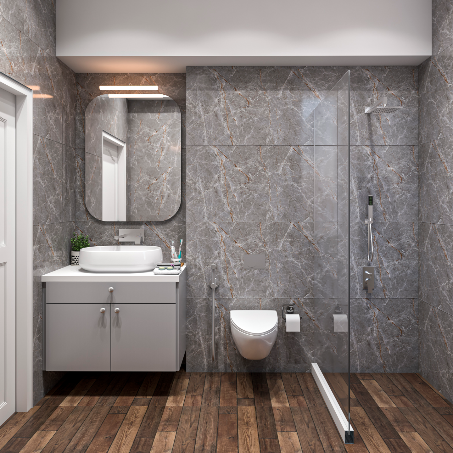 Modern Bathroom Design - Livspace