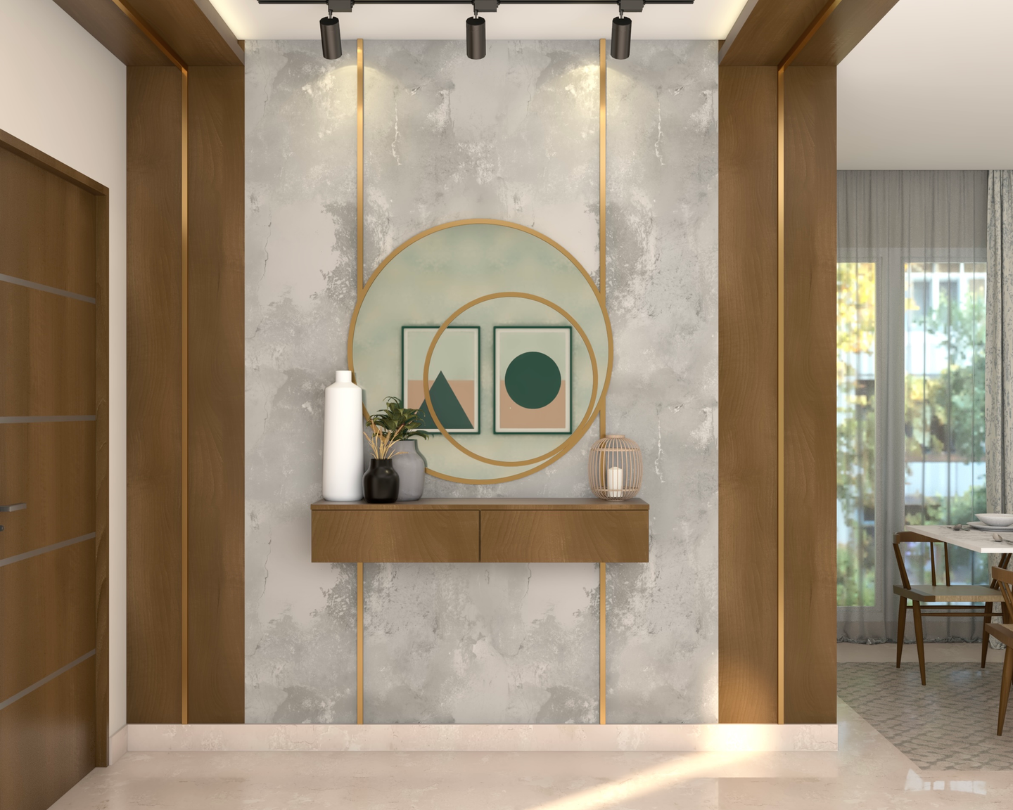 Modern Foyer Design Idea - Livspace