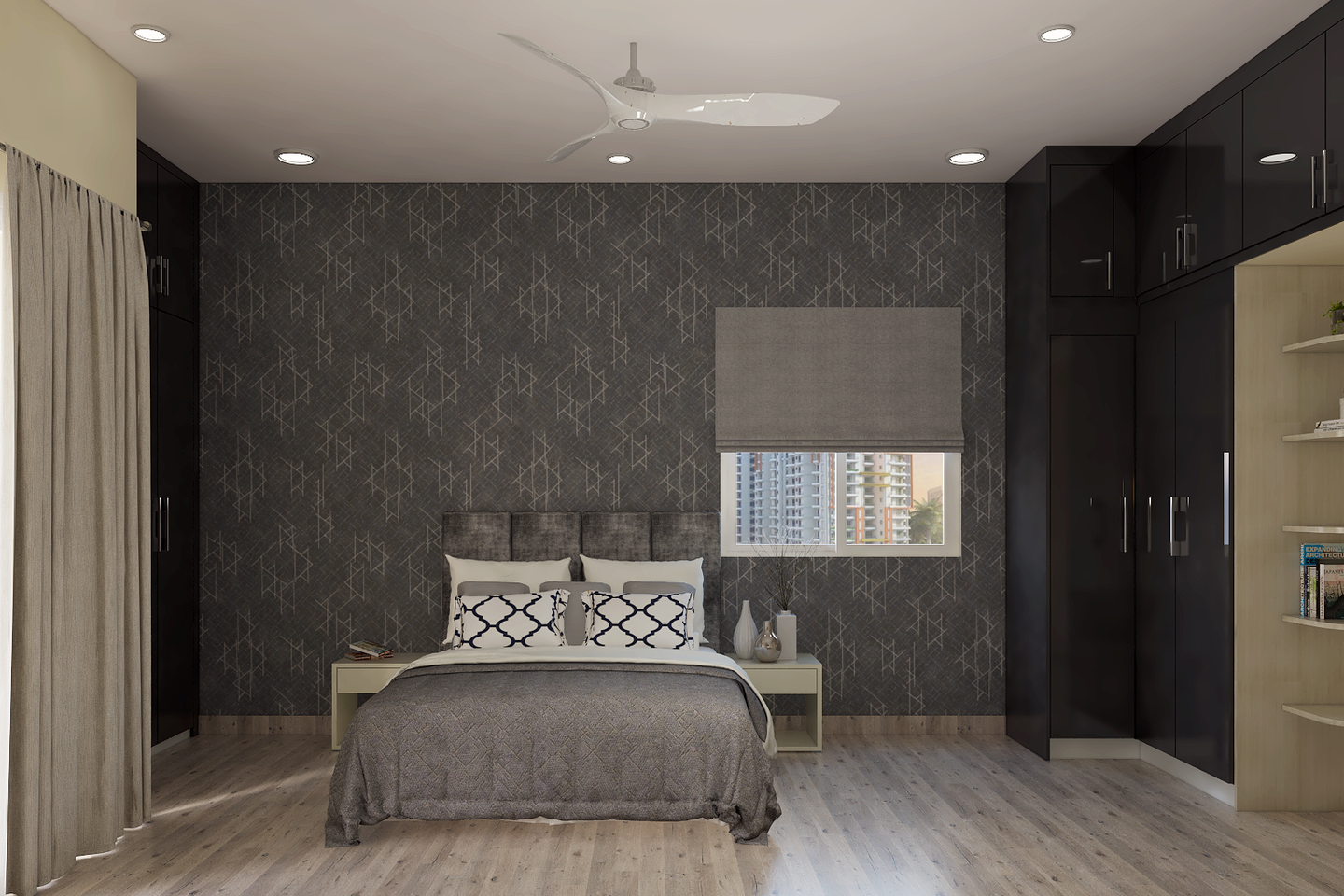Modern Master Bedroom – Livspace