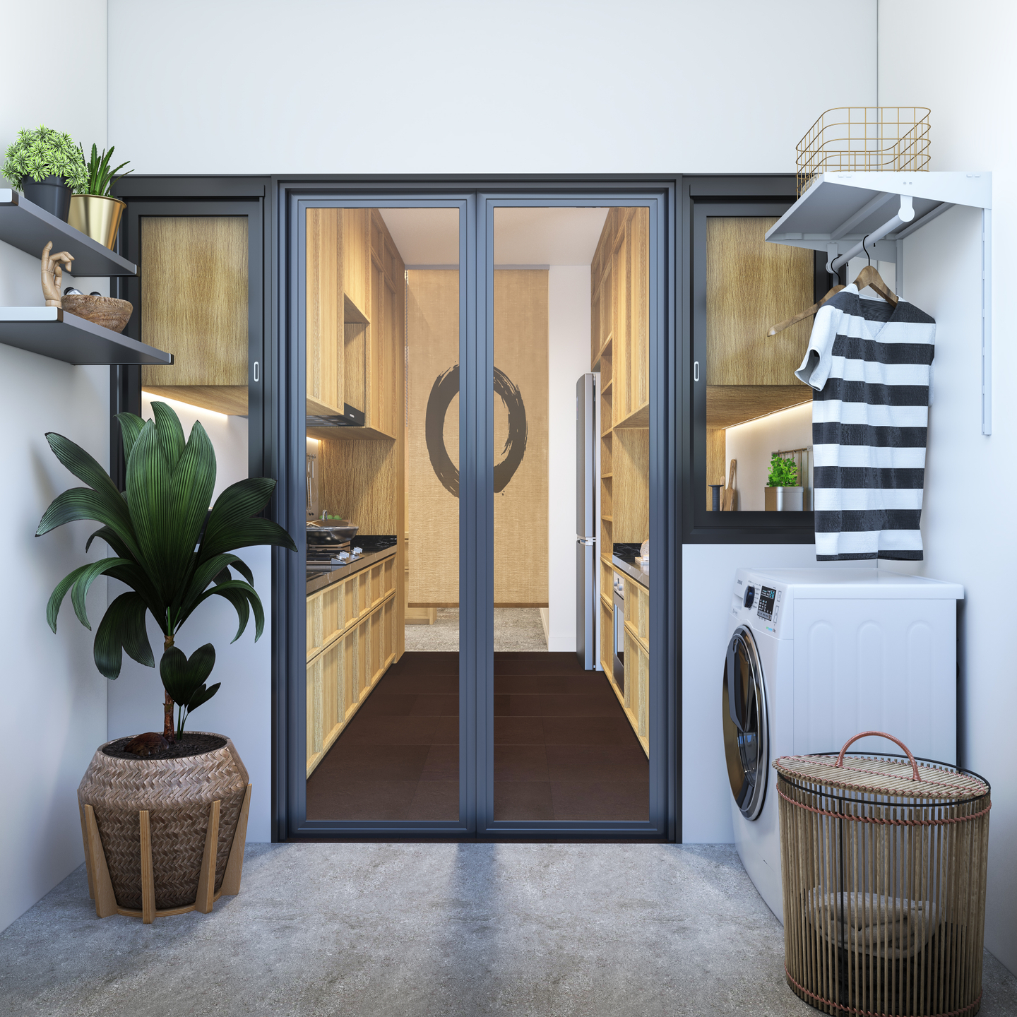 Spacious Balcony Design - Livspace