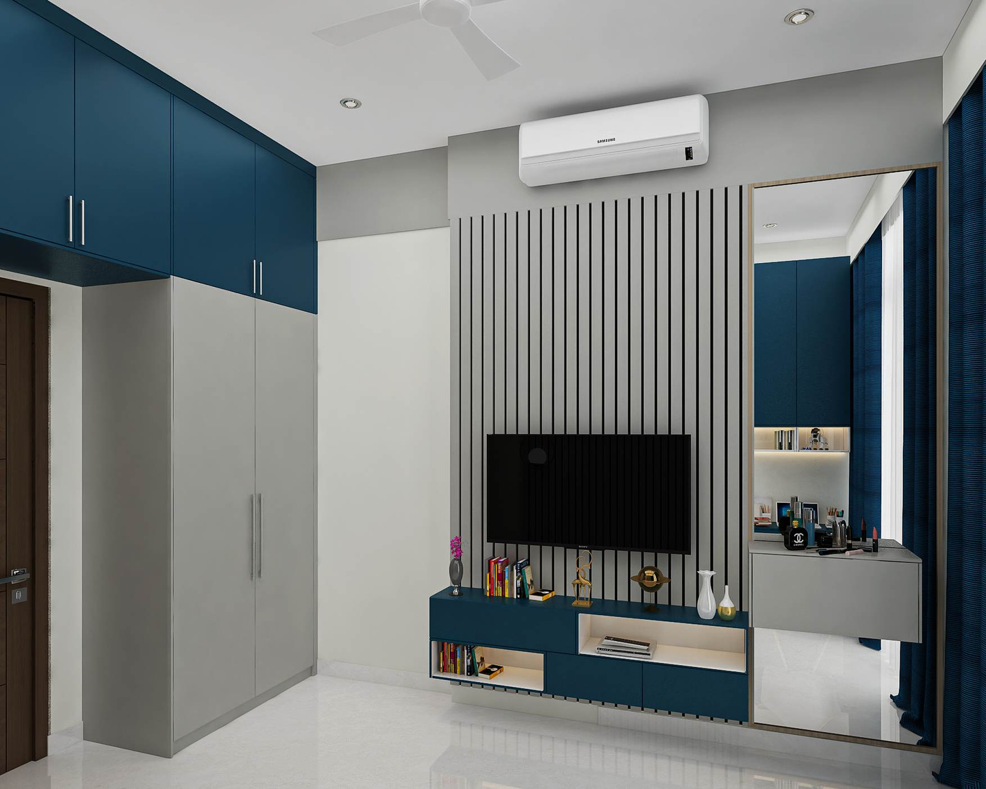 TV Cabinet For Bedrooms - Livspace