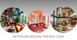 Modern interior design trends 2026 living room with warm neutrals