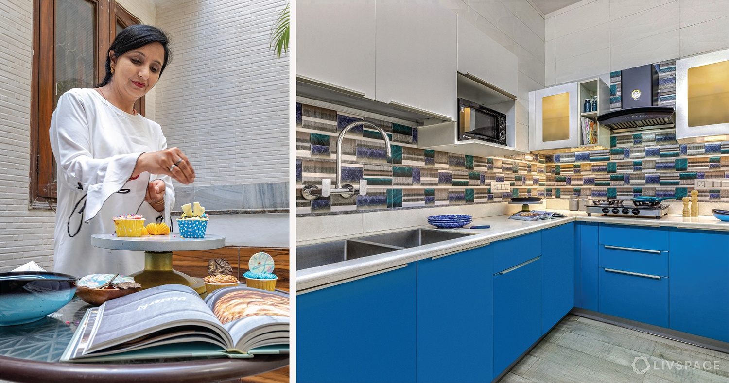 This Home Chef Got Her Stunning Small Kitchen Interior Under ₹ 2 Lakh