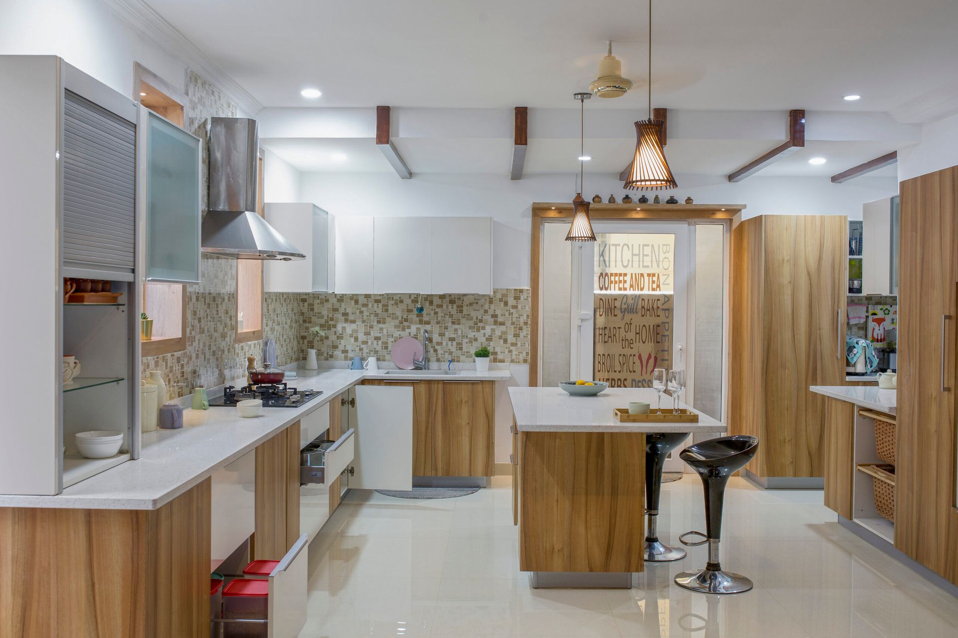 Simple Kitchen Design Makeover For Hyderabad Villa