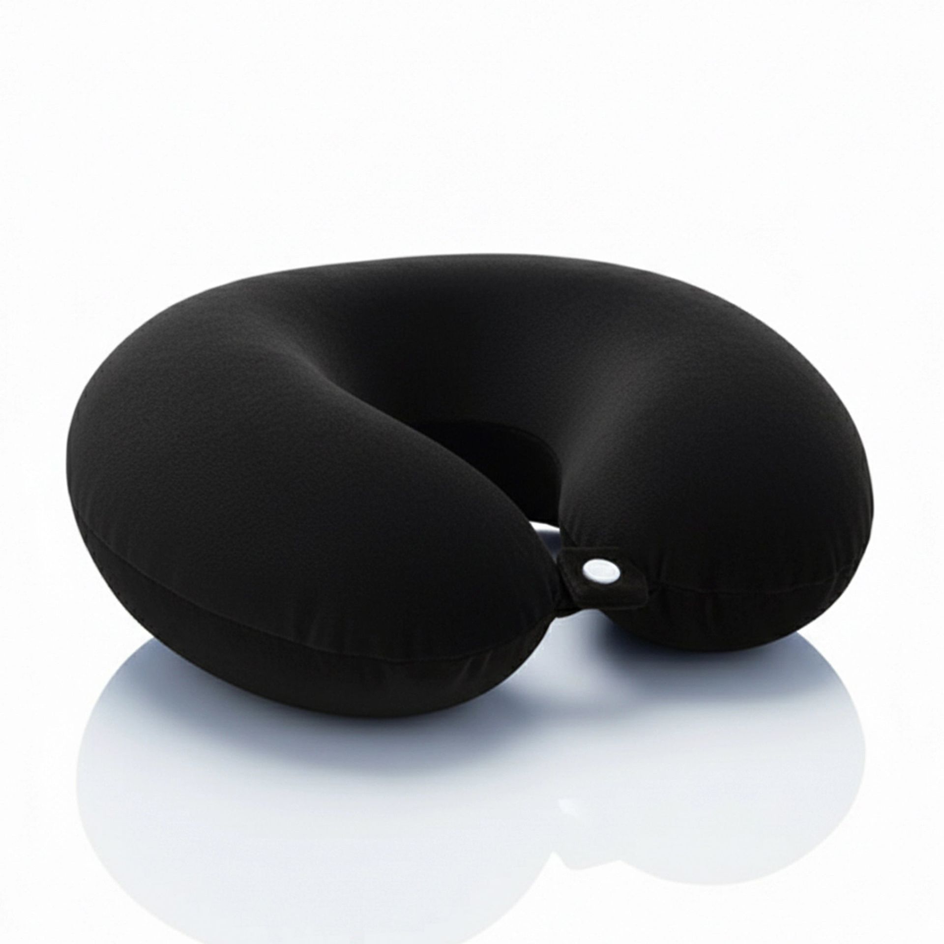Solid Black Memory Foam Pillow | Wanderlust
