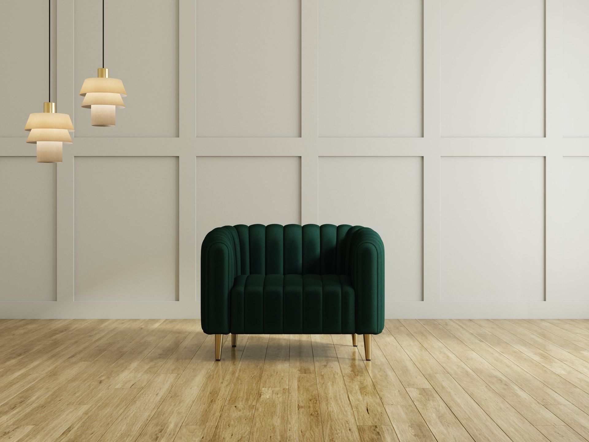 Hayden Home Premium Sydney Sofa | 1 Seater Sofa, Matt Black, Essential_Biscuit