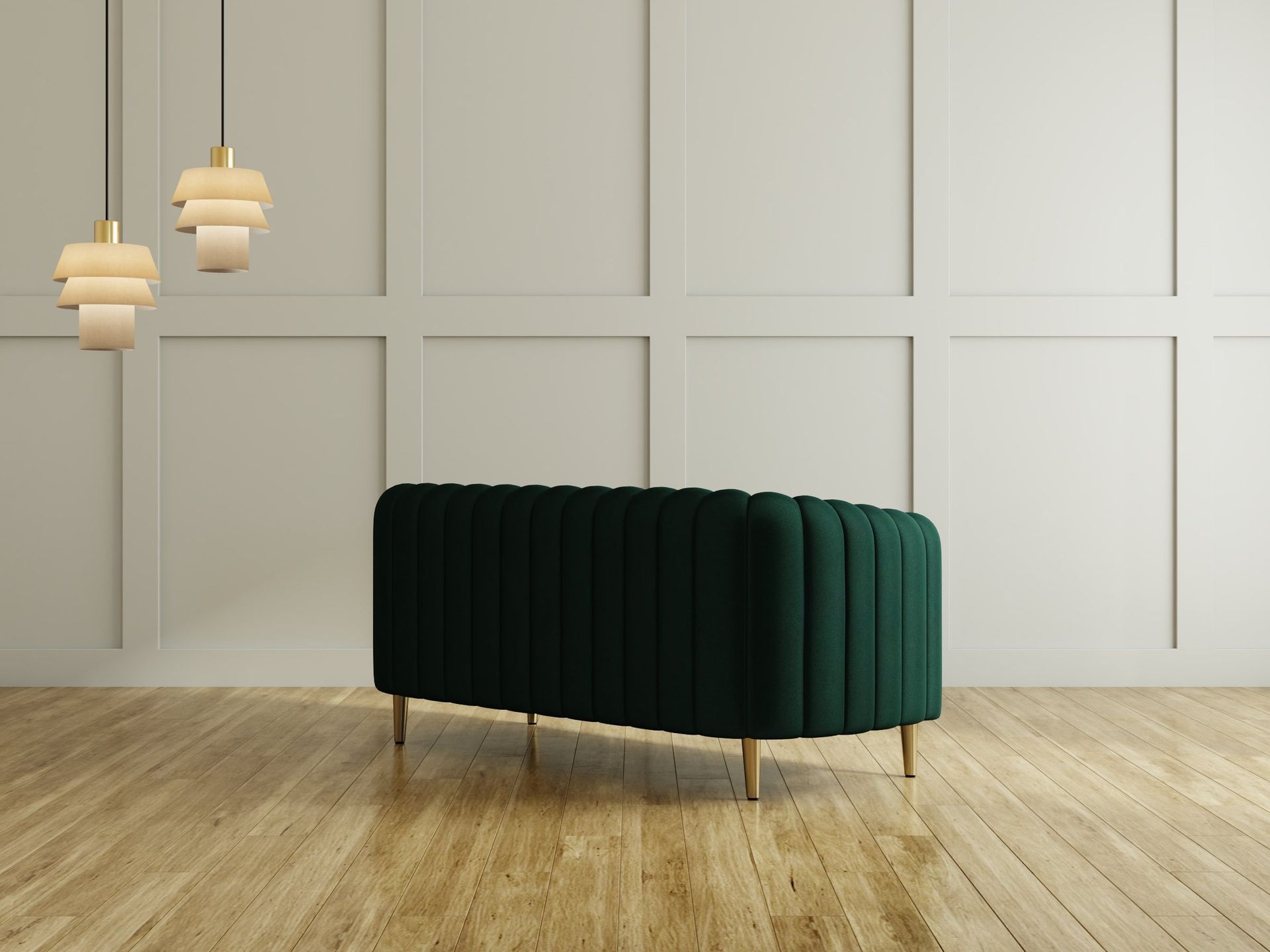 Hayden Home Premium Sydney Sofa | 1 Seater Sofa, Matt Black, Essential_Teal Mist