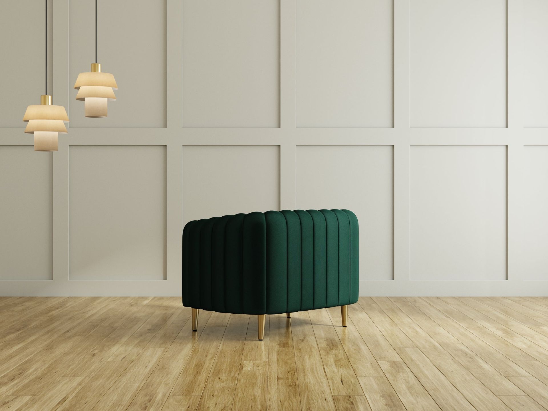 Hayden Home Premium Sydney Sofa | 1 Seater Sofa, Matt Black, Essential_Teal Mist