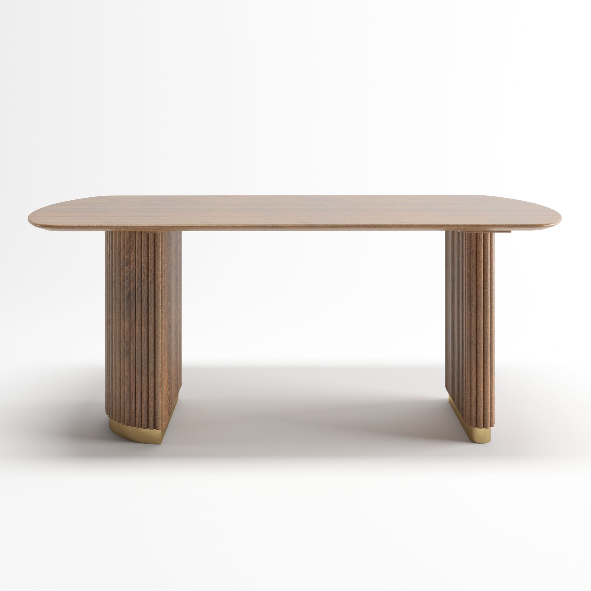Cordelia Dinning Table | 6 Seater Table, Rectangular, Walnut