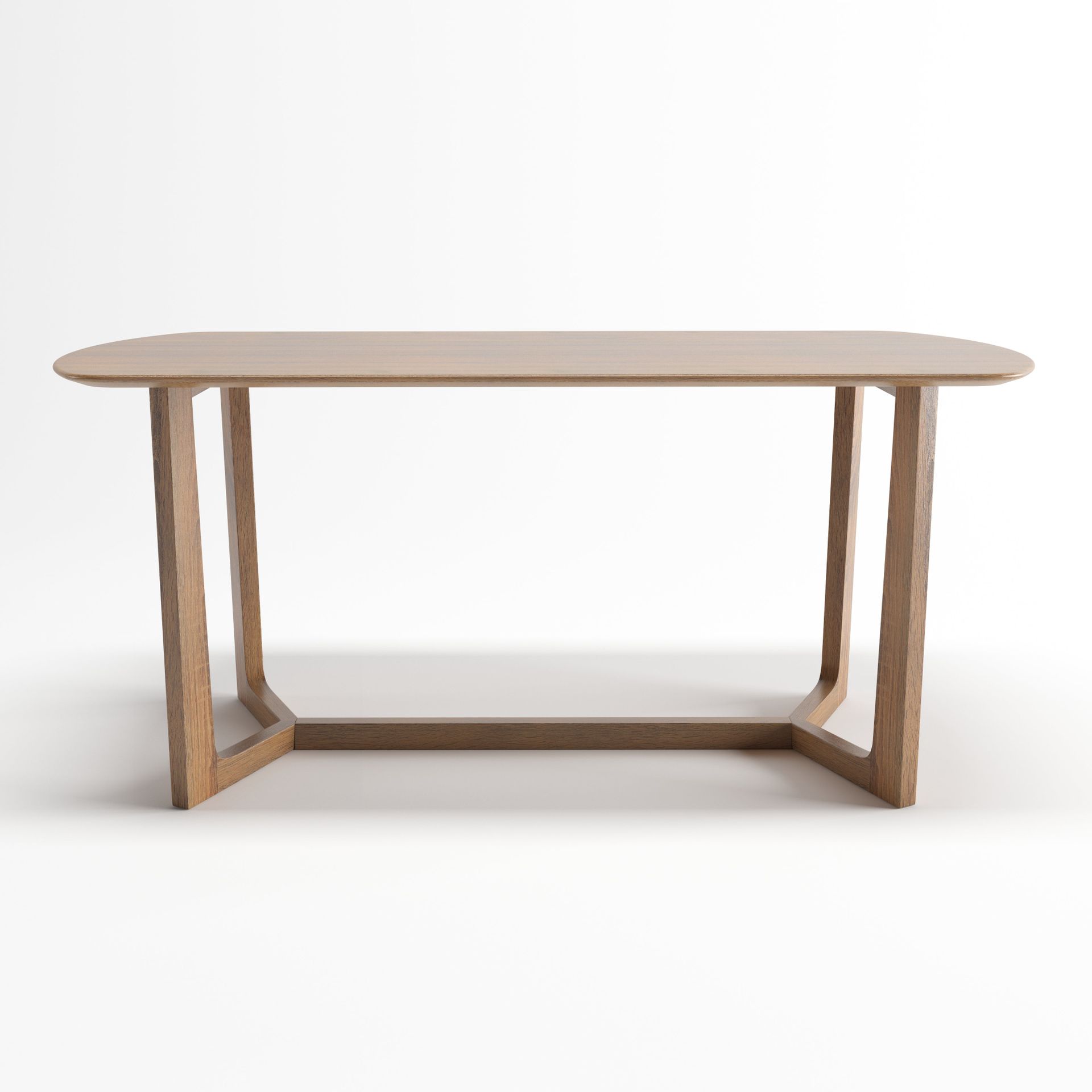 Heidi Dinning Table | 6 Seater Table, Capsule, Walnut