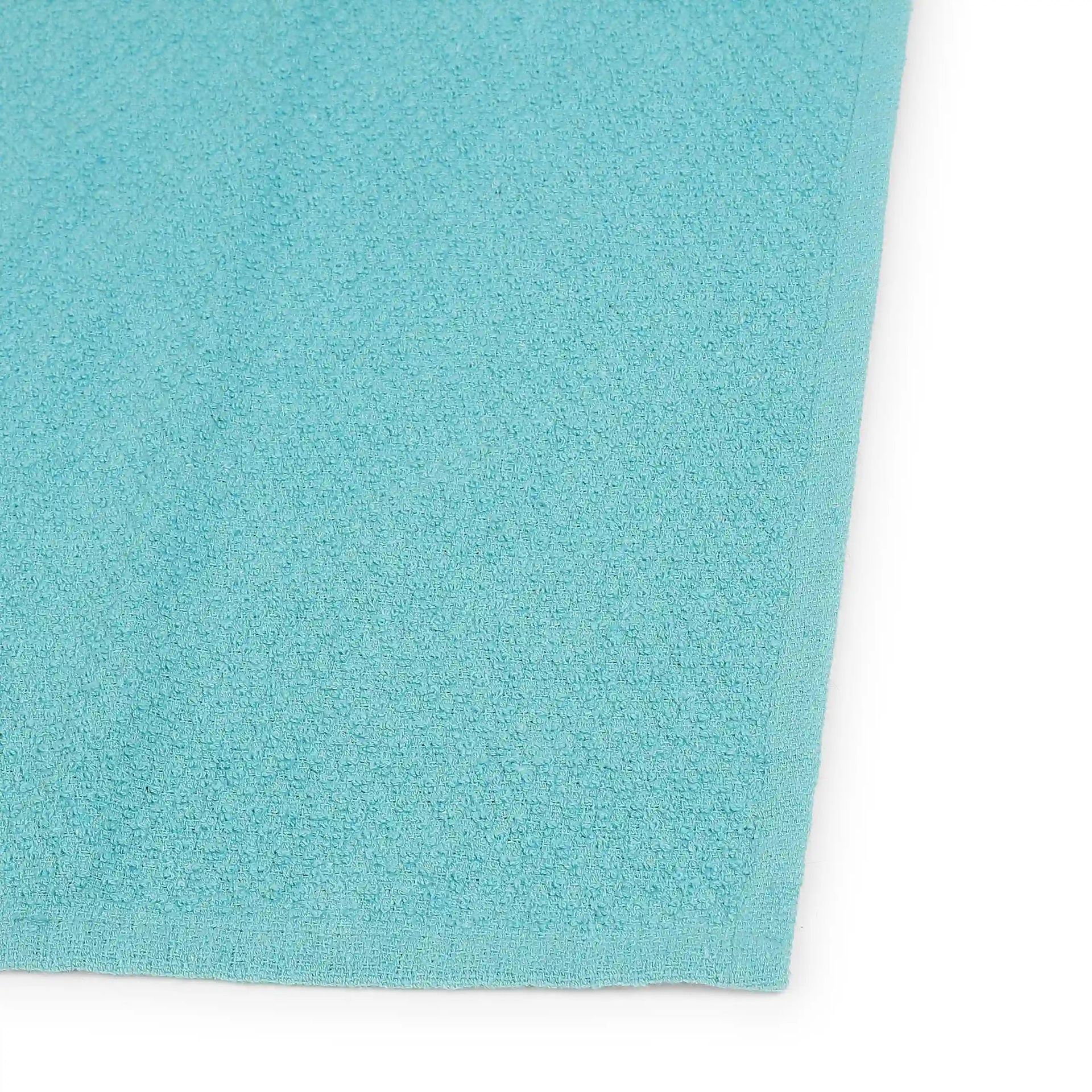Solid Dyed Cotton Polyester blend Blue Sky 16 Piece Kitchen Linen Set | Kaleida