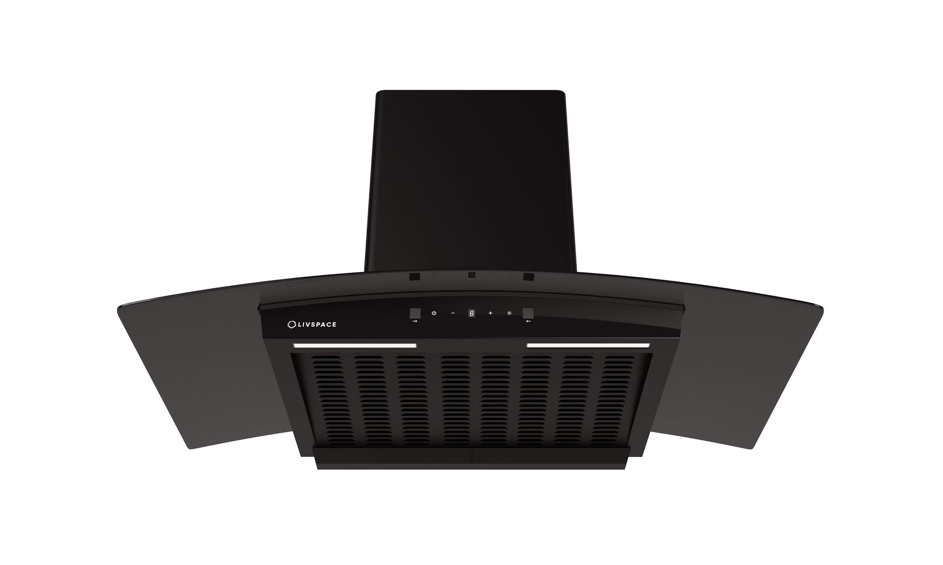 Optima Auto Clean Ducted 1200 m3/h 900 mm Curved Chimney | Optima CHC90