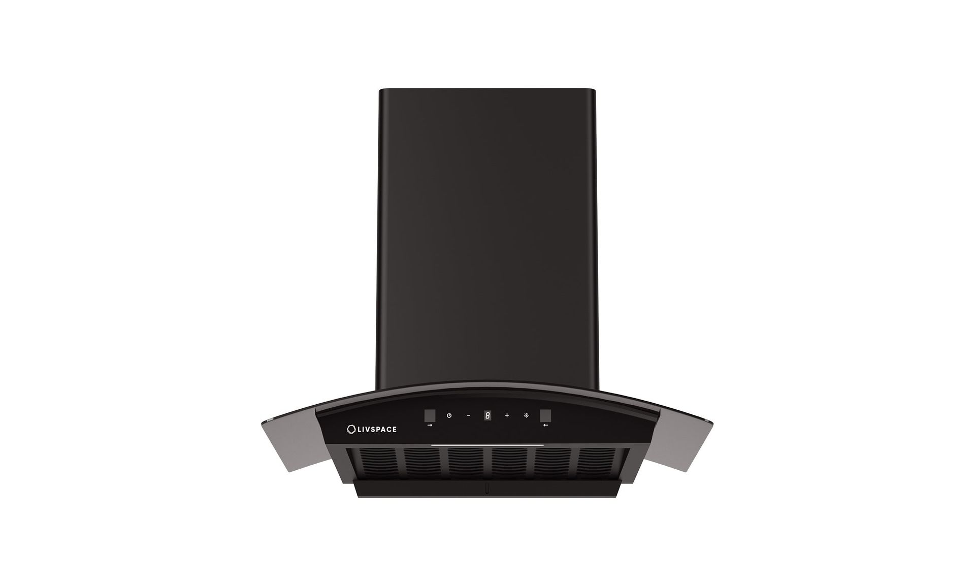 Optima Auto Clean Ducted 1200 m3/h 600 mm Curved Chimney | Optima CHC60