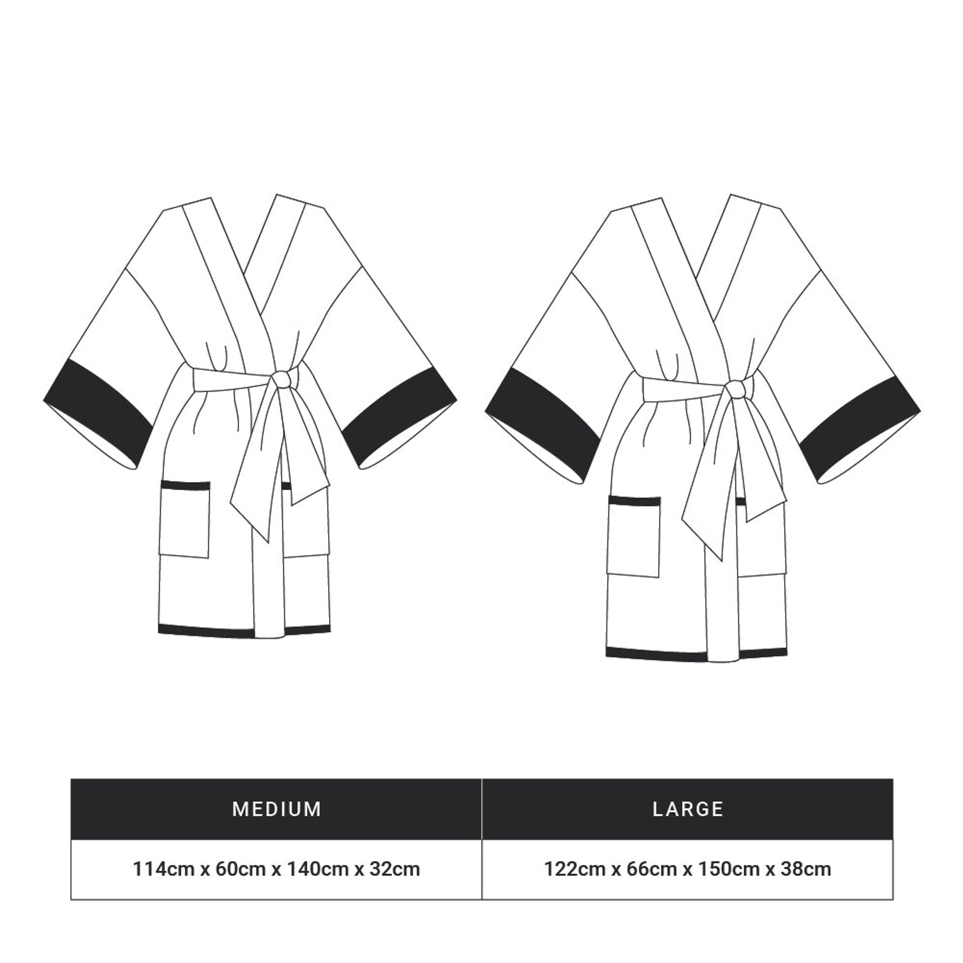 Solid Waffle 280 GSM 100% Cotton Grey Medium Bath Robe | Paleto