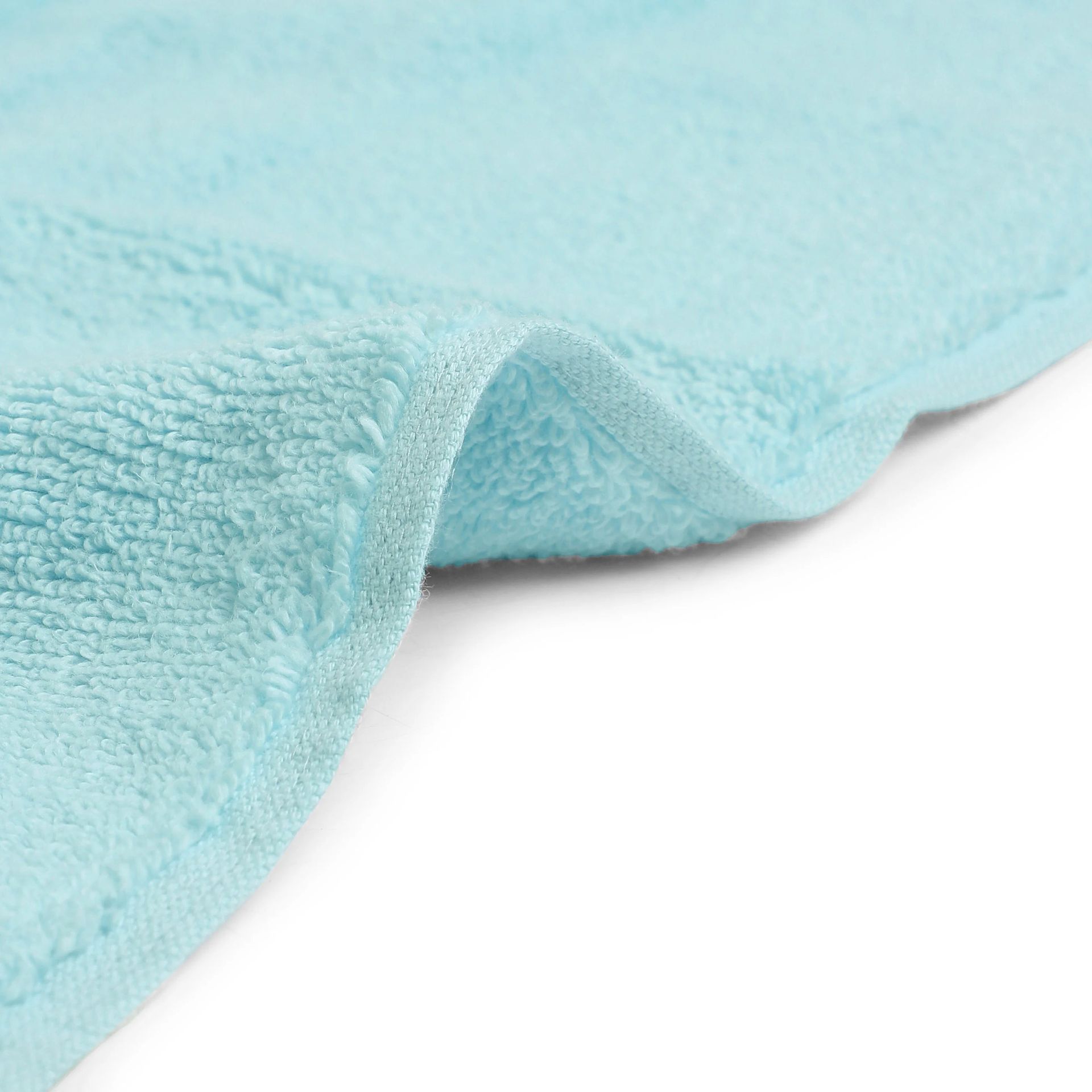 Solid Dyed 550 GSM 100% Cotton Dream Blue Hand Towel | Pelushe