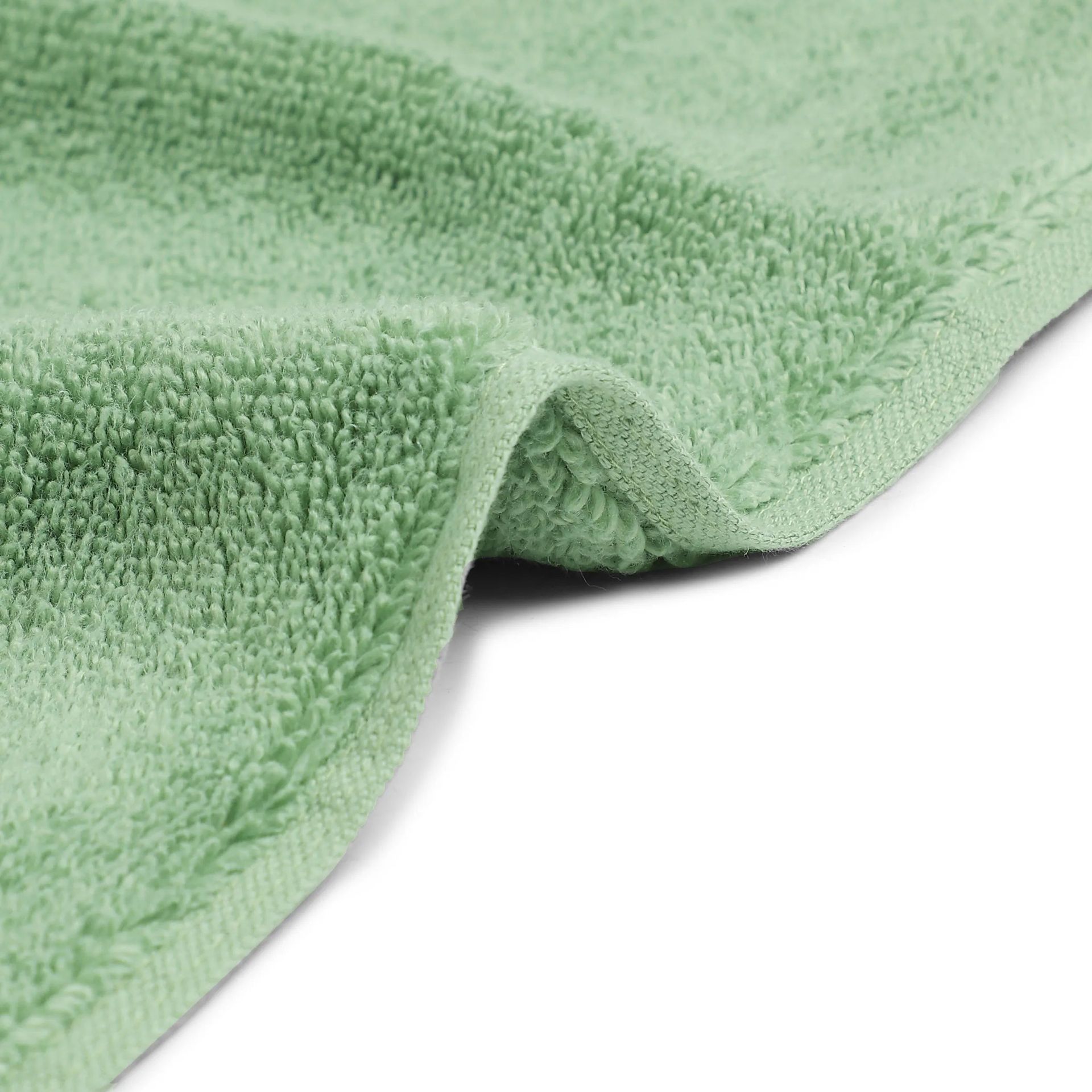 Solid Dyed 550 GSM 100% Cotton Forest Green Hand Towel | Pelushe