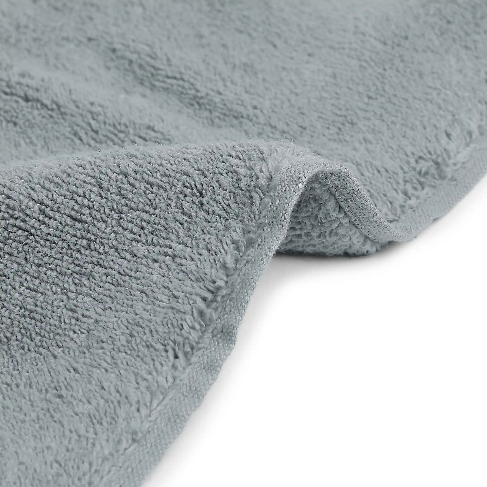 Solid Dyed 550 GSM 100% Cotton Graphite Hand Towel | Pelushe