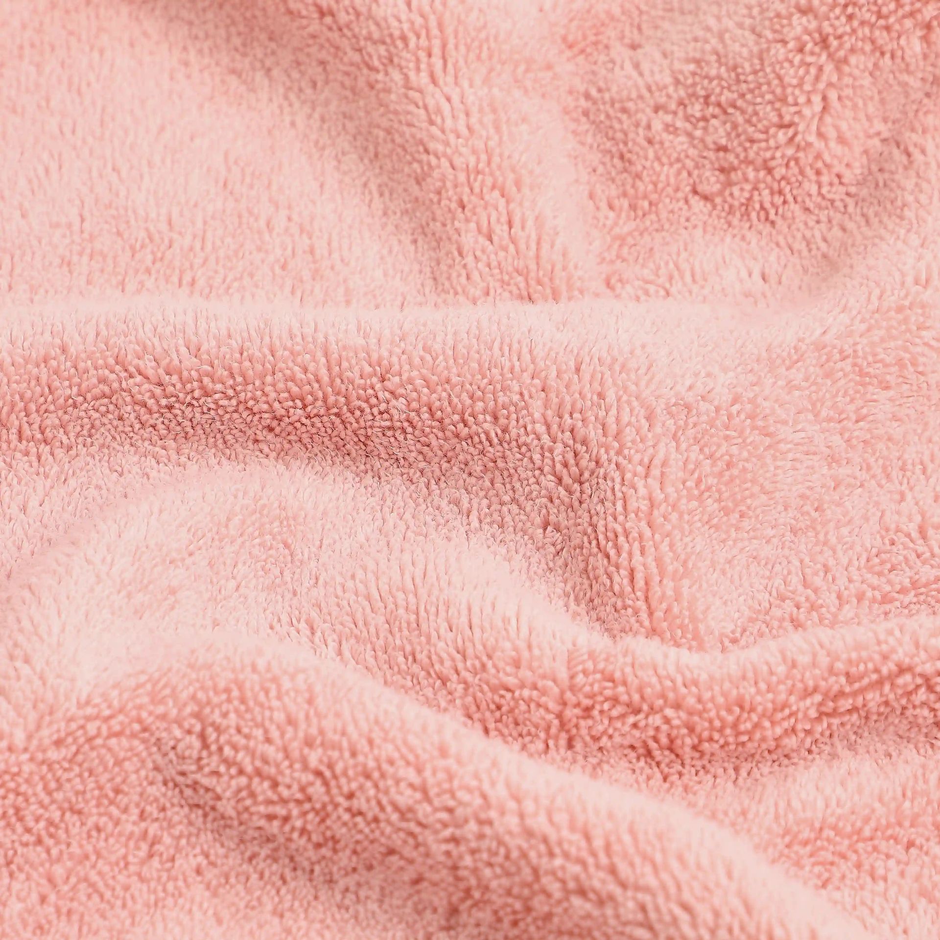 Solid Dyed 550 GSM 100% Cotton Salmon Dust Bath Towel | Pelushe