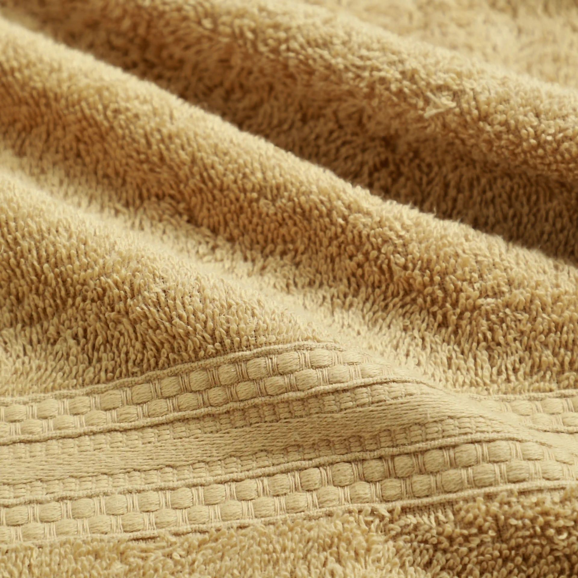 Solid Dyed 475 GSM 100% Cotton Beige Face Towel | Paleto