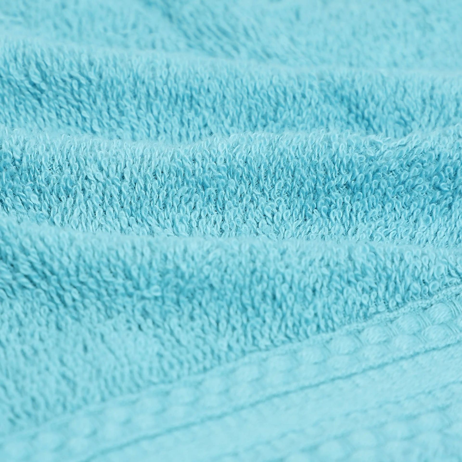 Solid Dyed 475 GSM 100% Cotton Teal Face Towel | Paleto