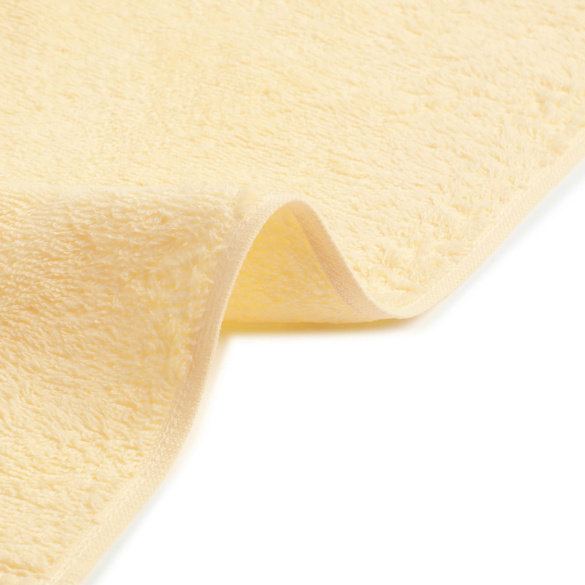 Solid Dyed 475 GSM 100% Cotton Buttercream Hand Towel | Paleto