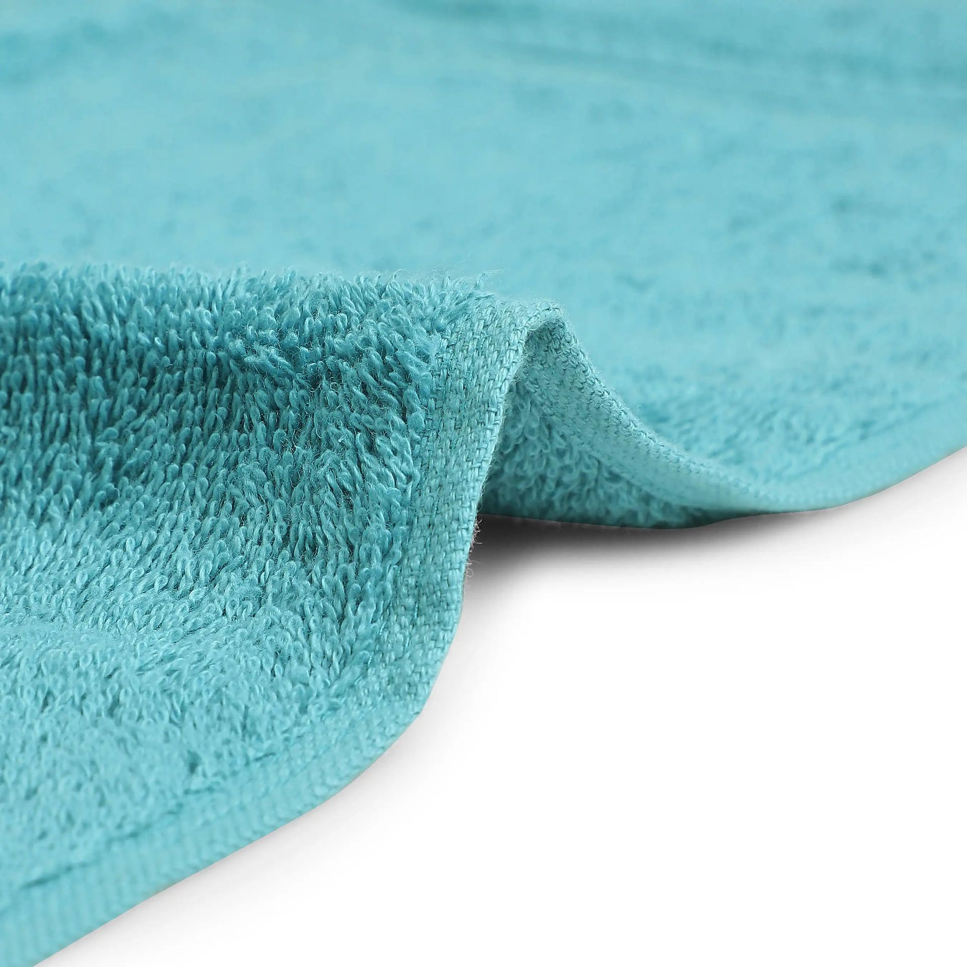 Solid Dyed 475 GSM 100% Cotton Teal Hand Towel | Paleto