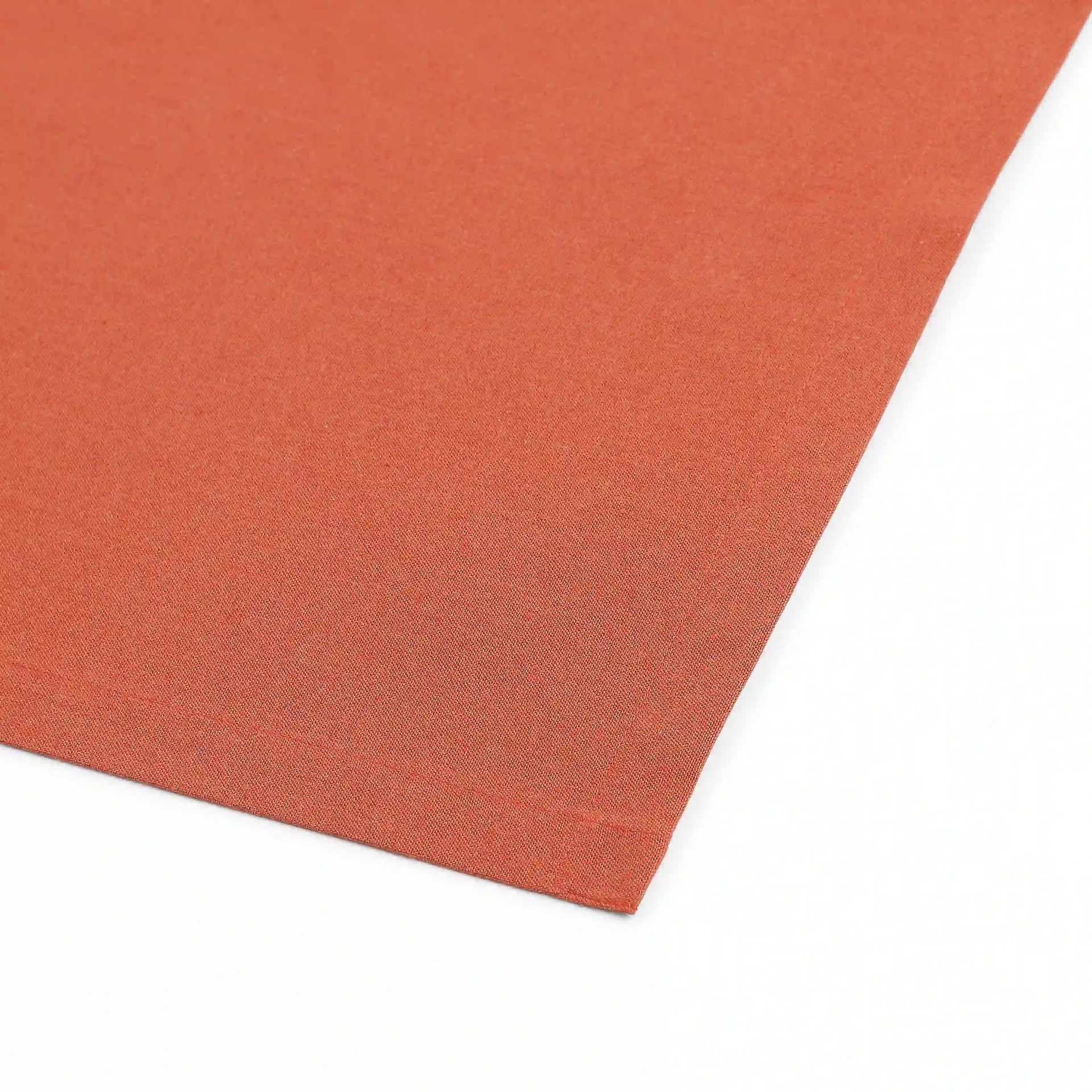 Solid Dyed 215 GSM 100% Cotton Red Set of 4 Table Napkin | Kaleida
