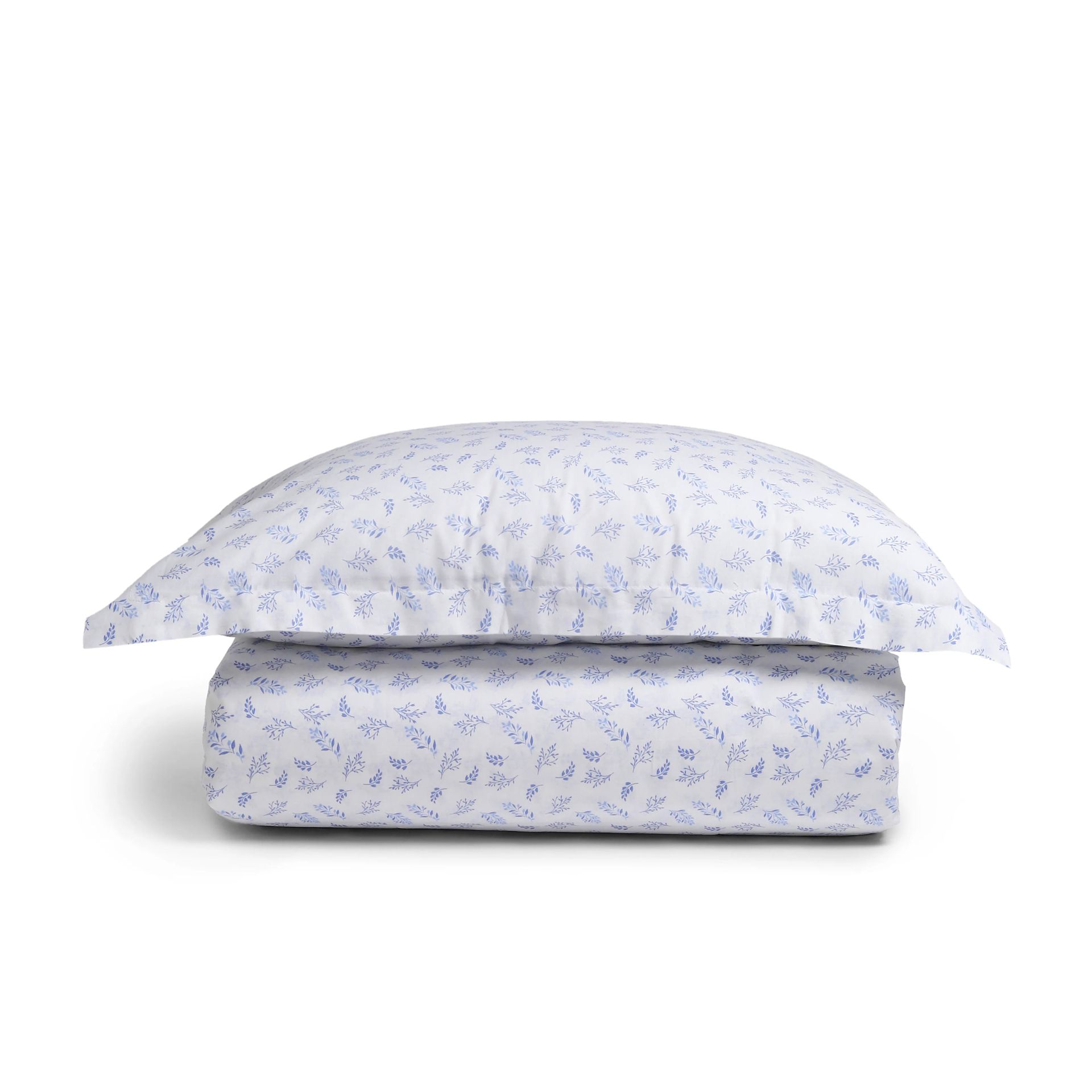 Floral 144 TC 100% Cotton Purple Single Bedsheet Set | Bloomshire Classic