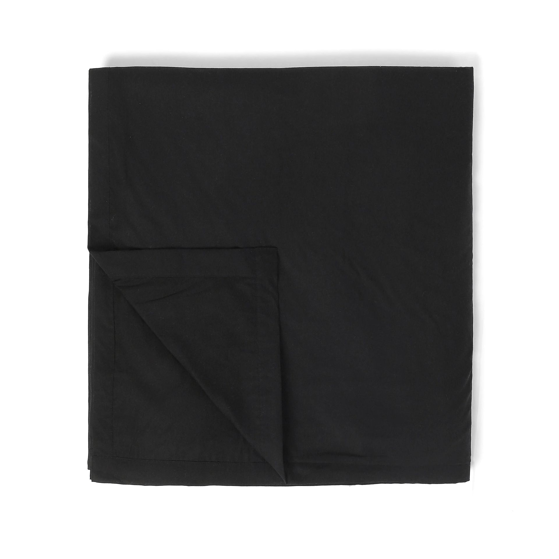 Solid Dyed 144 GSM 100% Cotton Black Double Dohar | Paleto
