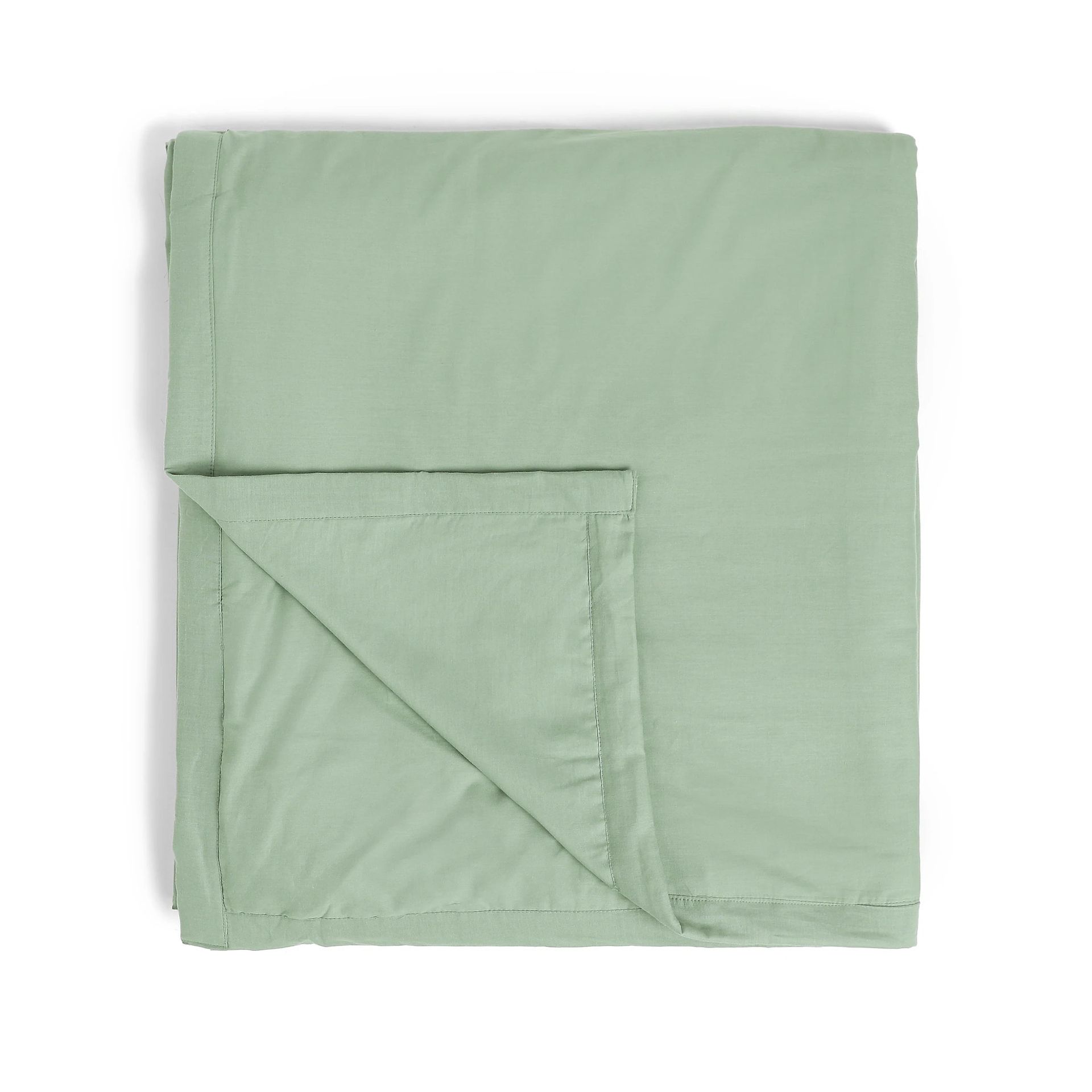 Solid Dyed 144 GSM 100% Cotton Green Sage Double Dohar | Paleto