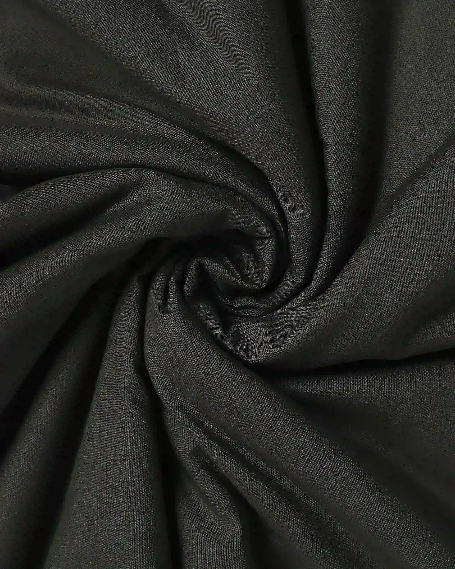 Solid Dyed 144 GSM 100% Cotton Dark Grey Double Dohar | Paleto