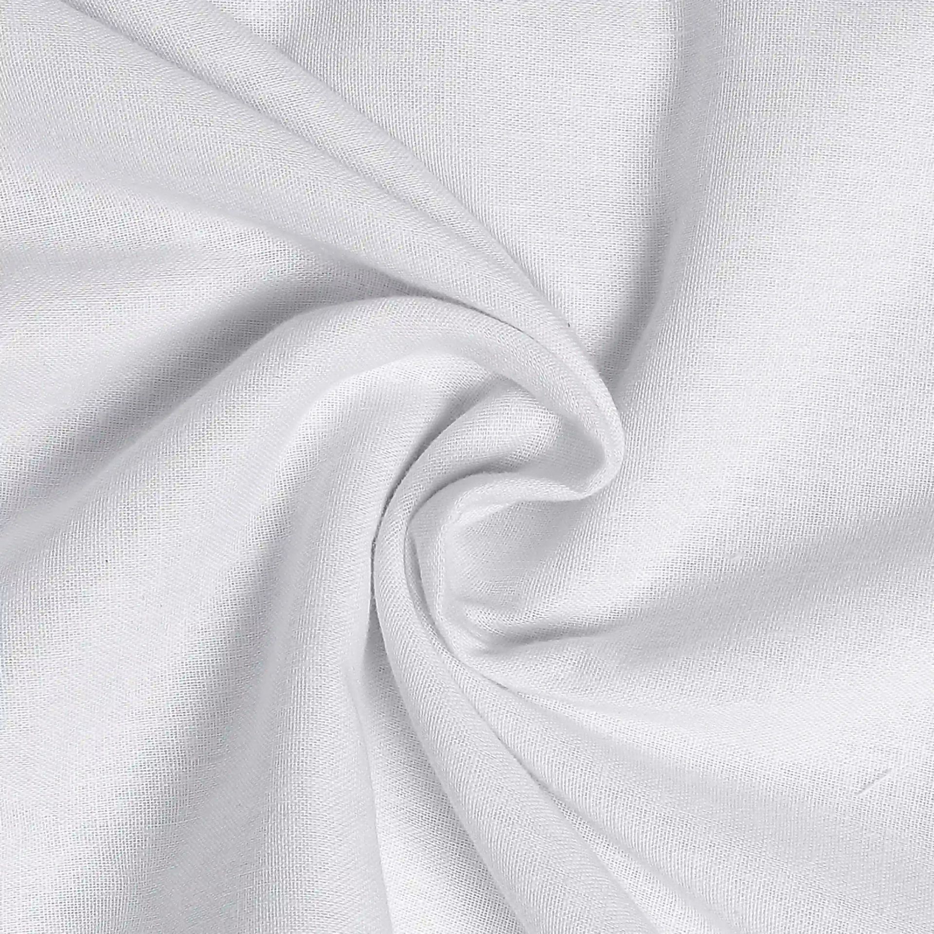 Solid Dyed 144 GSM 100% Cotton White Double Dohar | Paleto