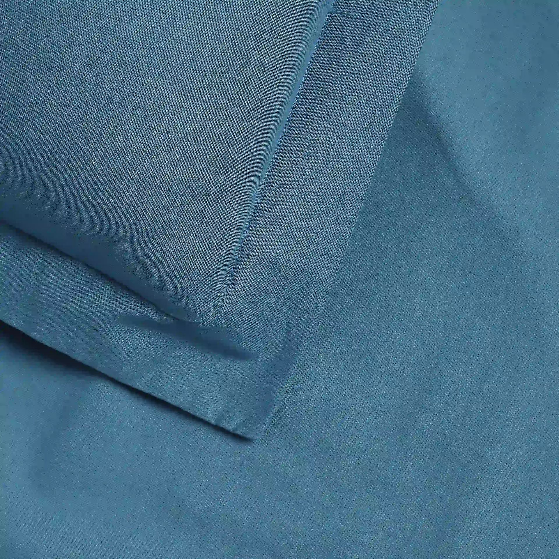 Solid Dyed 144 TC 100% Cotton Mineral Single Bedsheet Set | Paleto