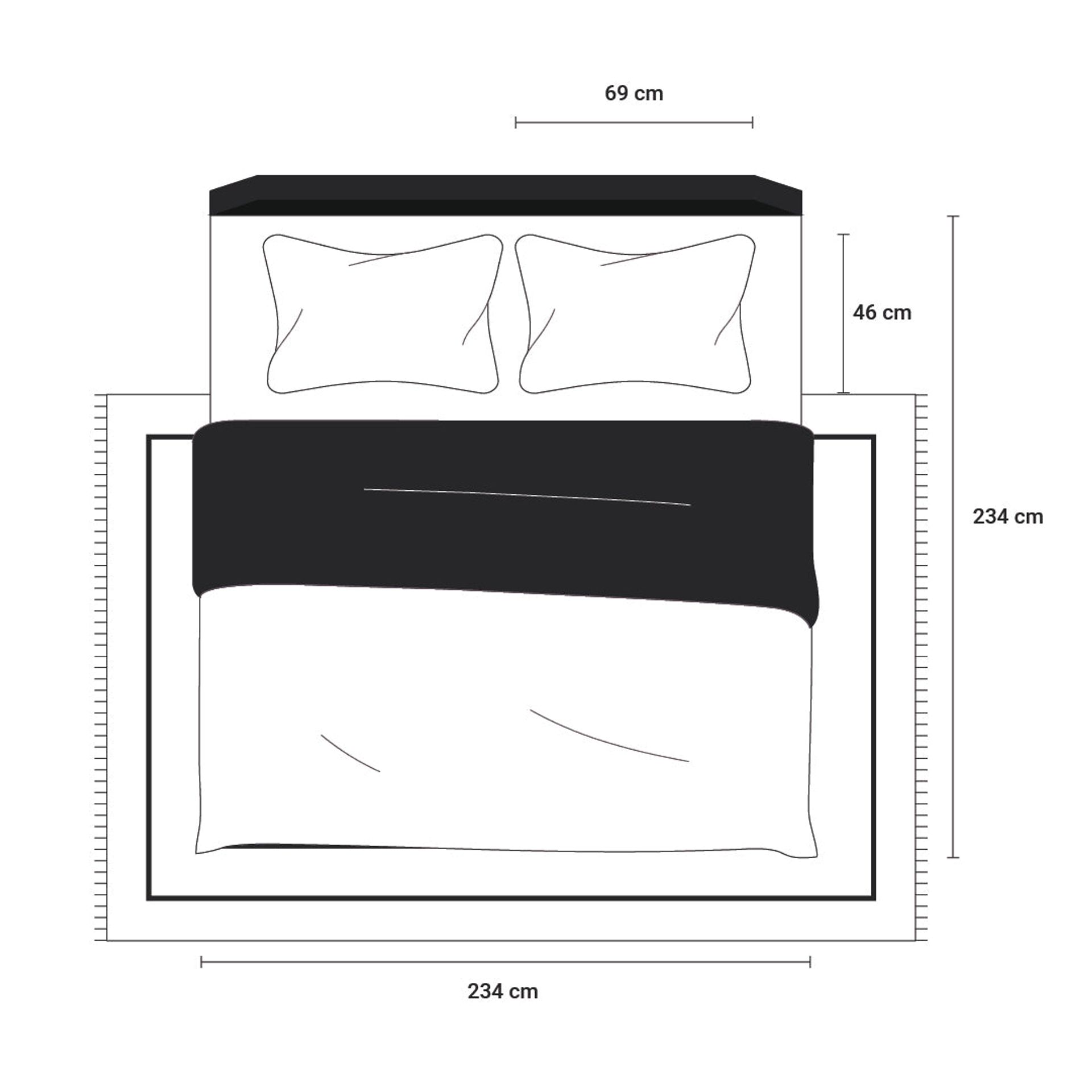 Diamond Quilted Solid 200 TC 100% Cotton Percale French Blue King Bed Cover Set | Nuvola