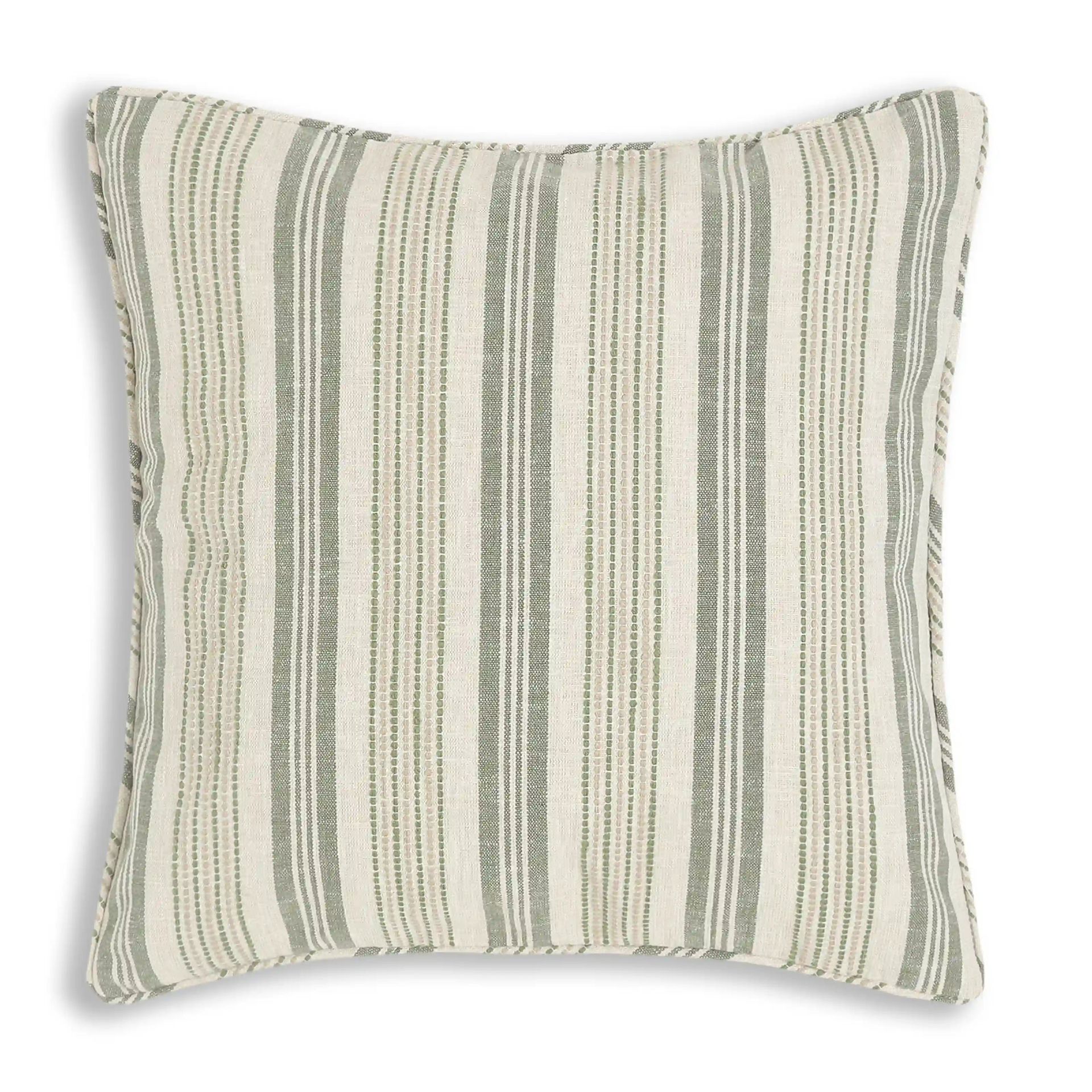 Geometric Cotton Blend Sage Meadow Cushion Cover | Espricia